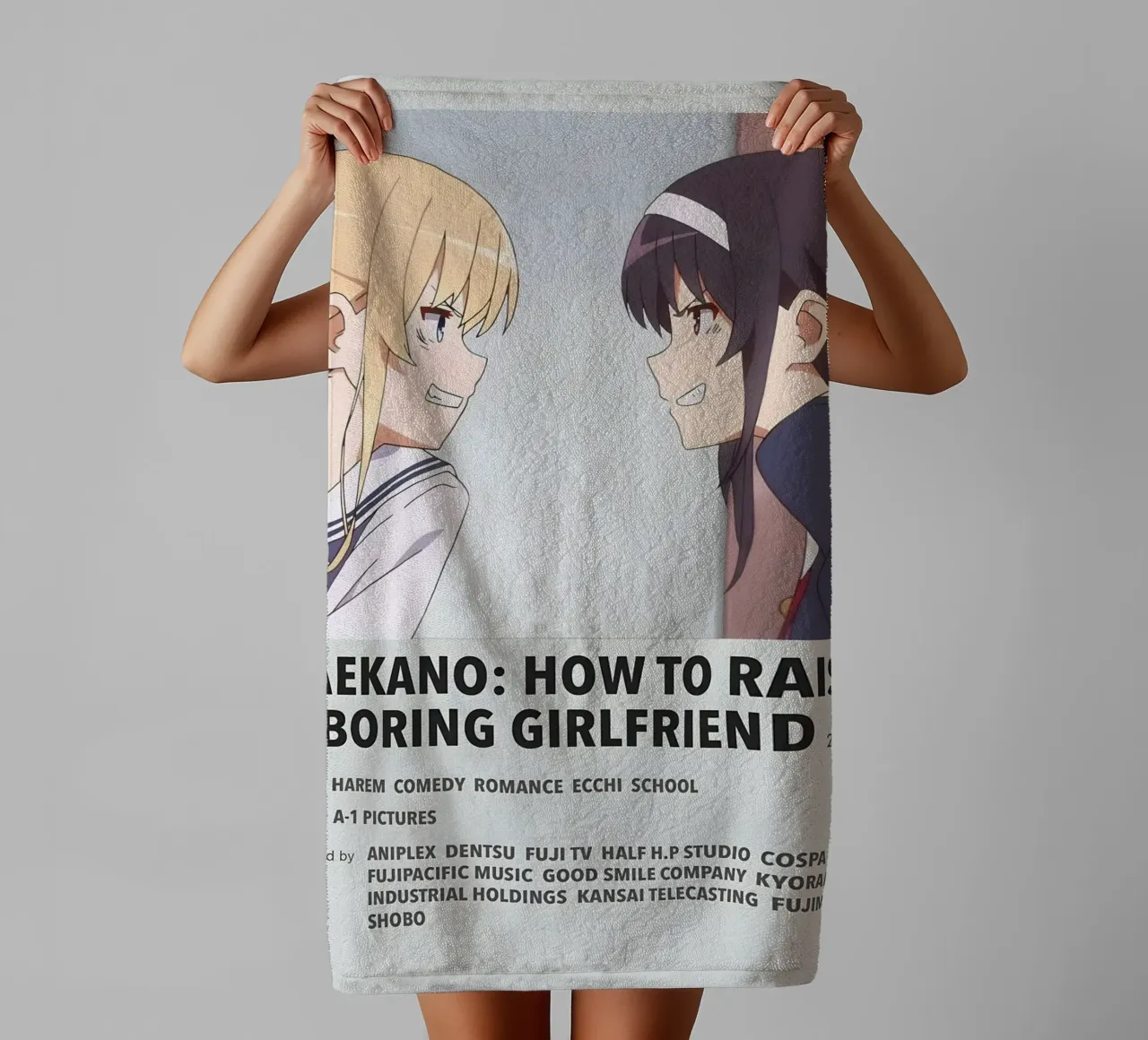SAEKANO HOW TO RAISE A BORING GIRLFRIEND 2015 asciugamano da bagno da Totoya
