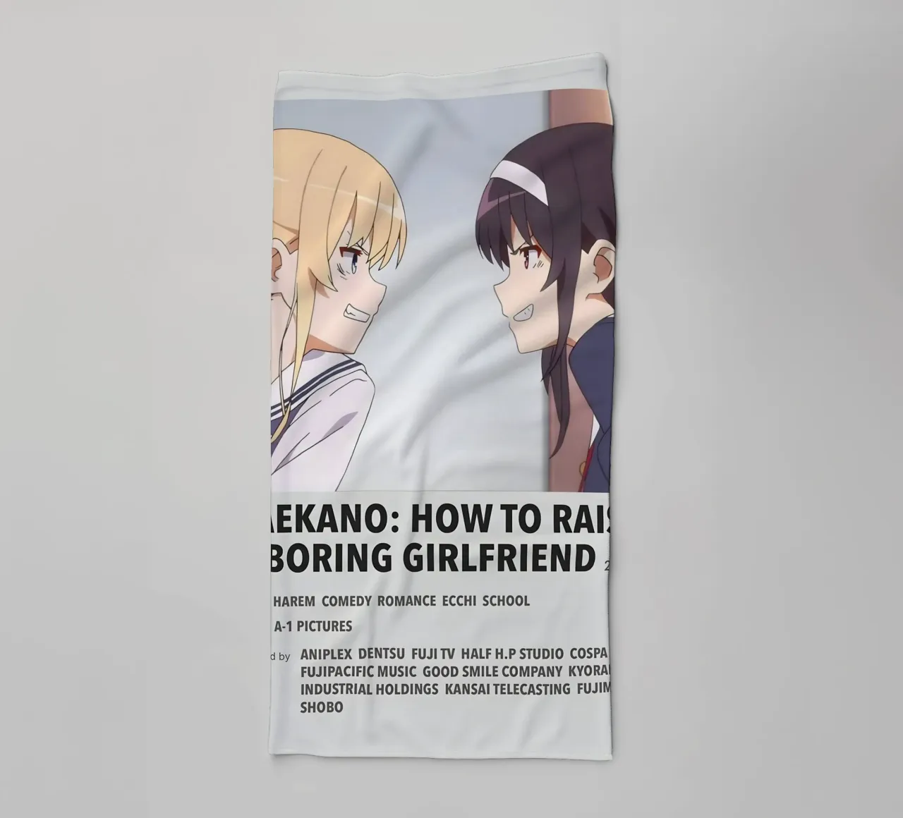 SAEKANO HOW TO RAISE A BORING GIRLFRIEND 2015 asciugamano da bagno da Totoya