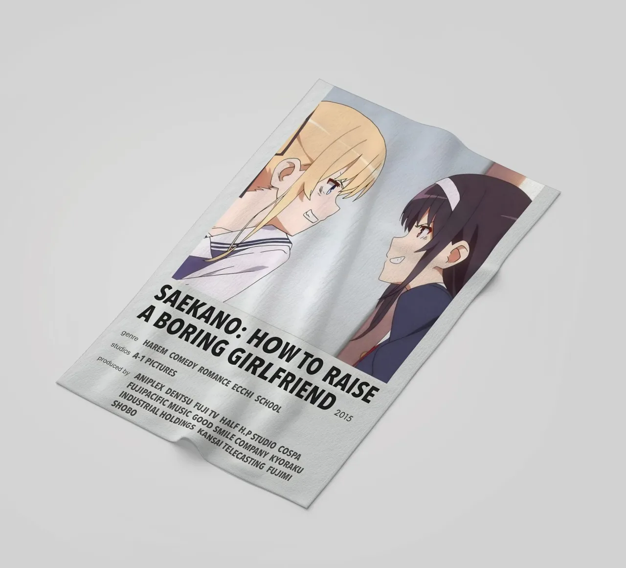 SAEKANO HOW TO RAISE A BORING GIRLFRIEND 2015 telo mare da Totoya