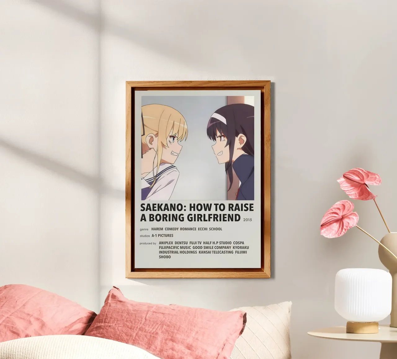 SAEKANO HOW TO RAISE A BORING GIRLFRIEND 2015 alluminio dibond da Totoya