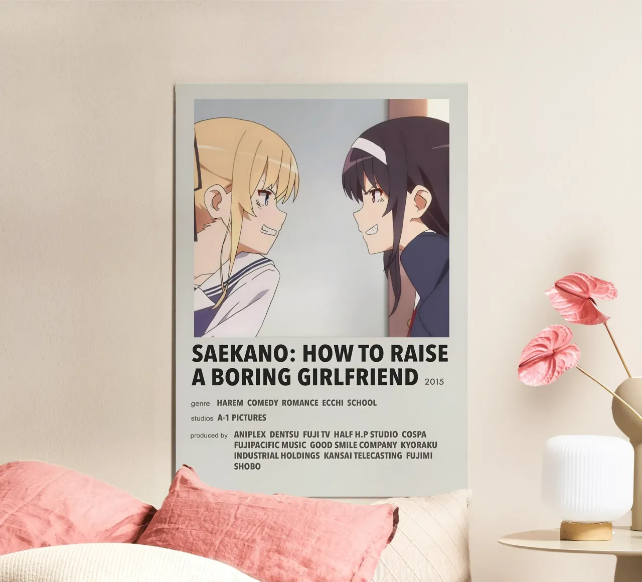 SAEKANO HOW TO RAISE A BORING GIRLFRIEND 2015 carta hahnemühle da Totoya