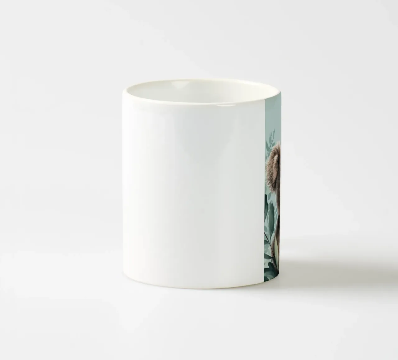 Héros #44 : Koala en été avec l'eucalyptus mug en céramique de farbenhelden