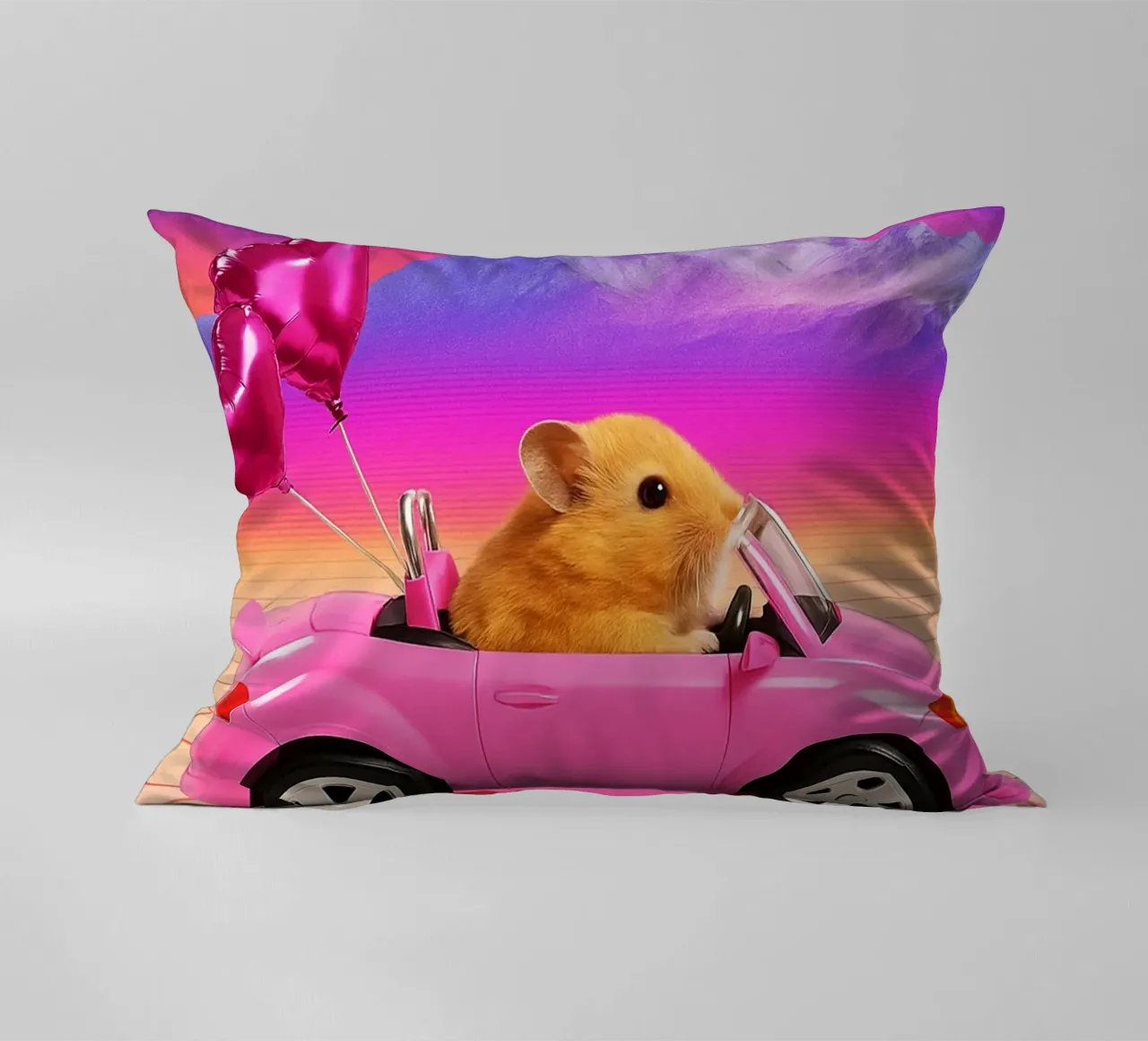 Hamster Horrors Persist But So Do I decorative cushion by the gondils