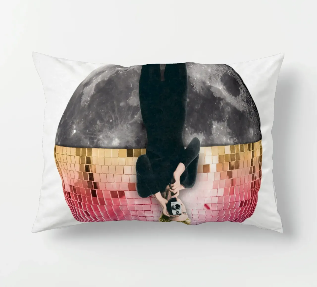 Disco moon cuscino da Sammy Slabbinck