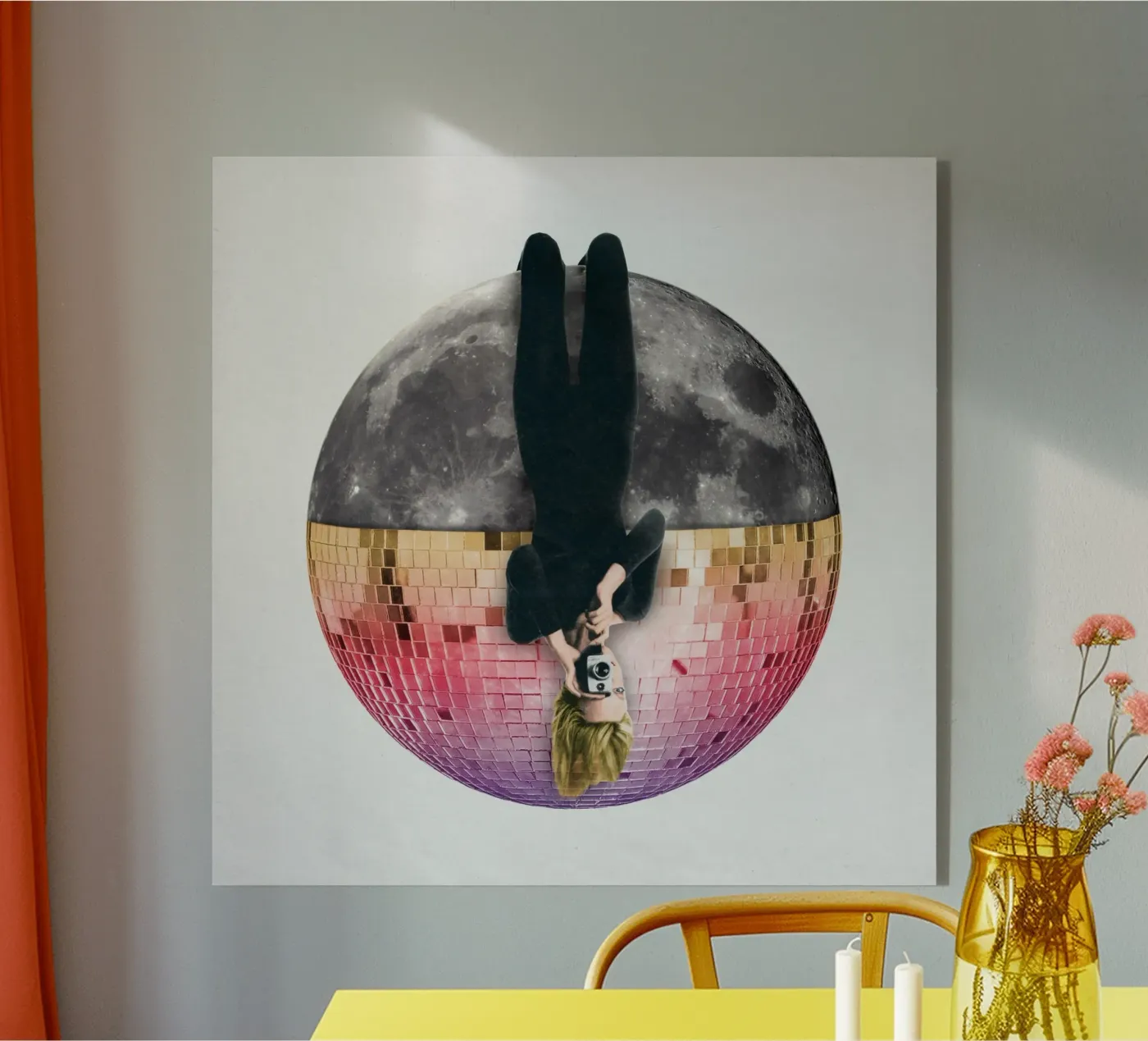 Disco moon plexiglass da Sammy Slabbinck