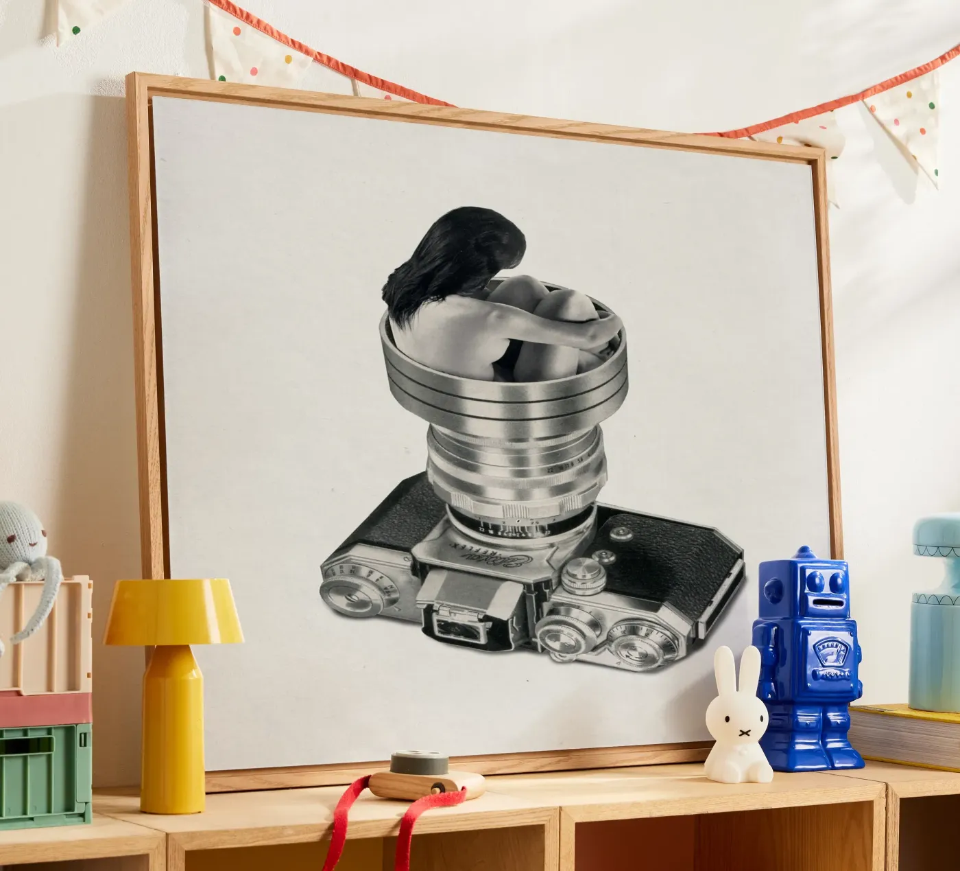 In focus acryl van Sammy Slabbinck