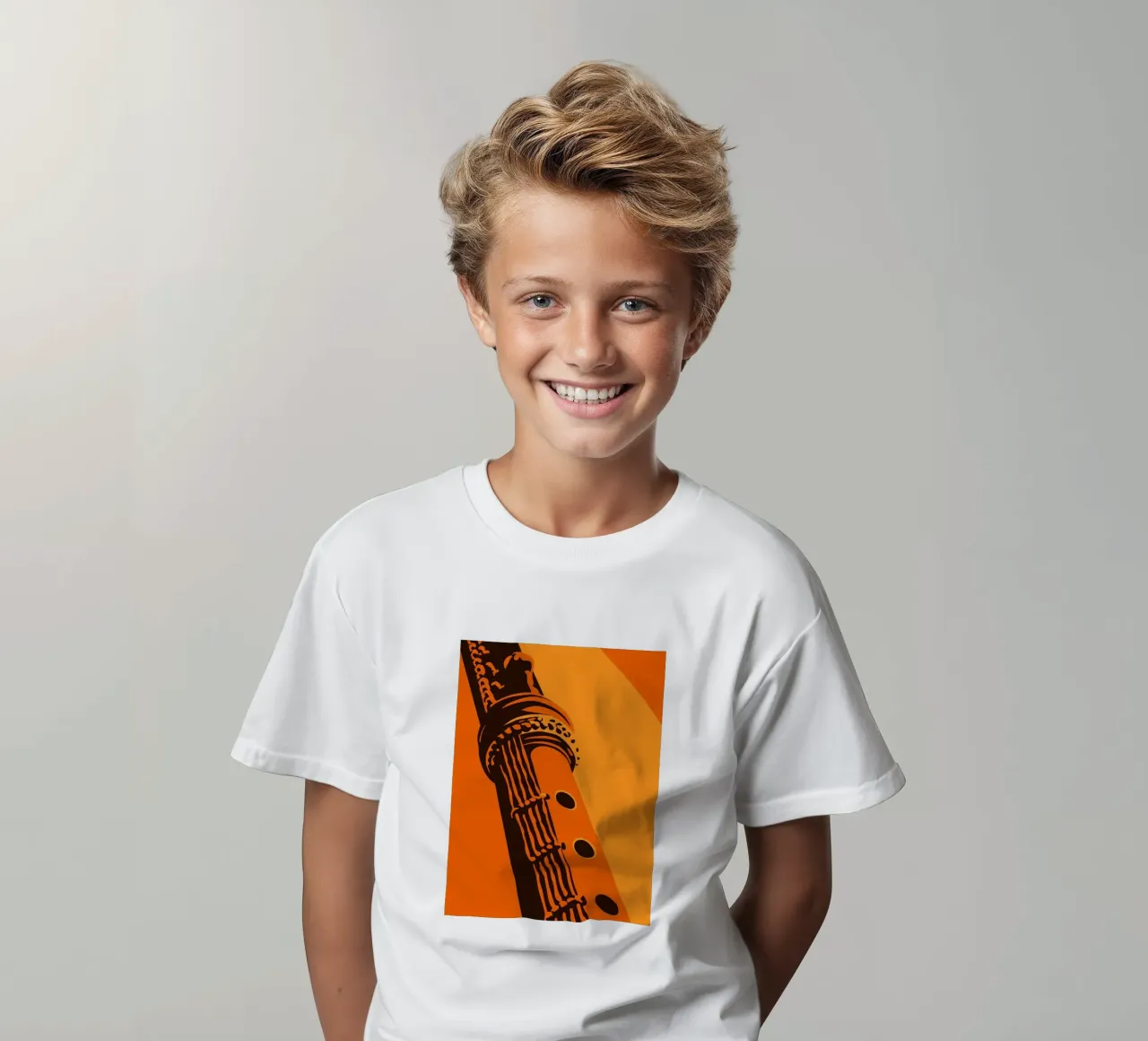 Flauto t-shirt bambini da MUSIC EDITION