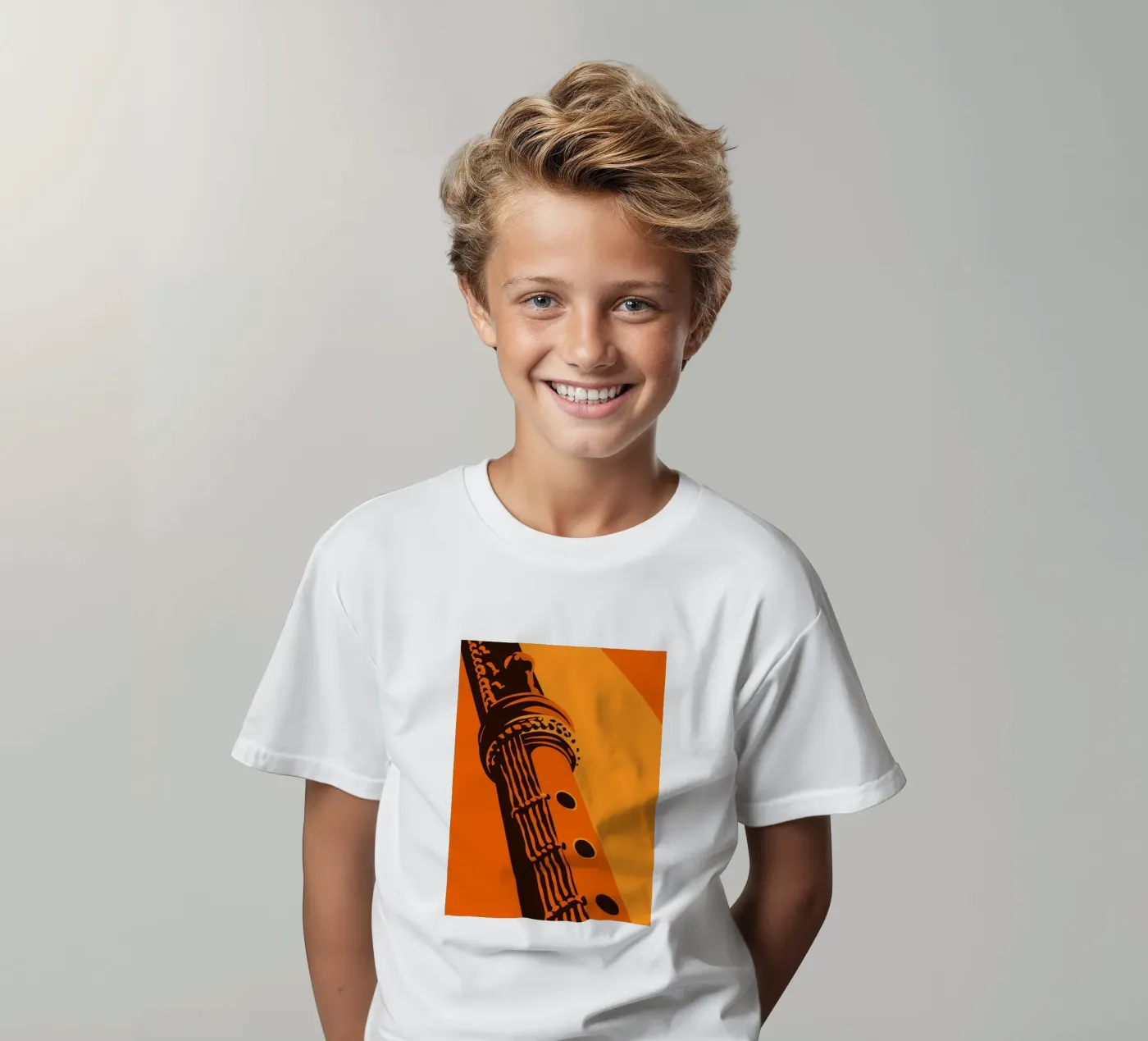 Fluit kinder t-shirt van MUSIC EDITION