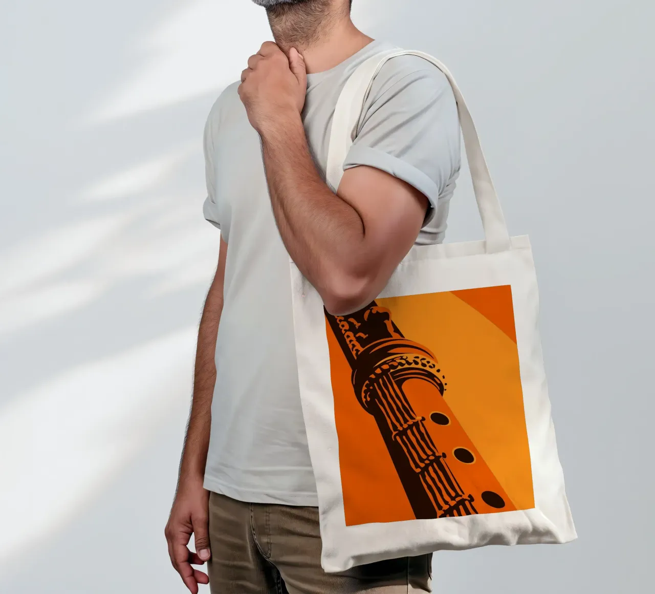 Flauto borsa in juta da MUSIC EDITION