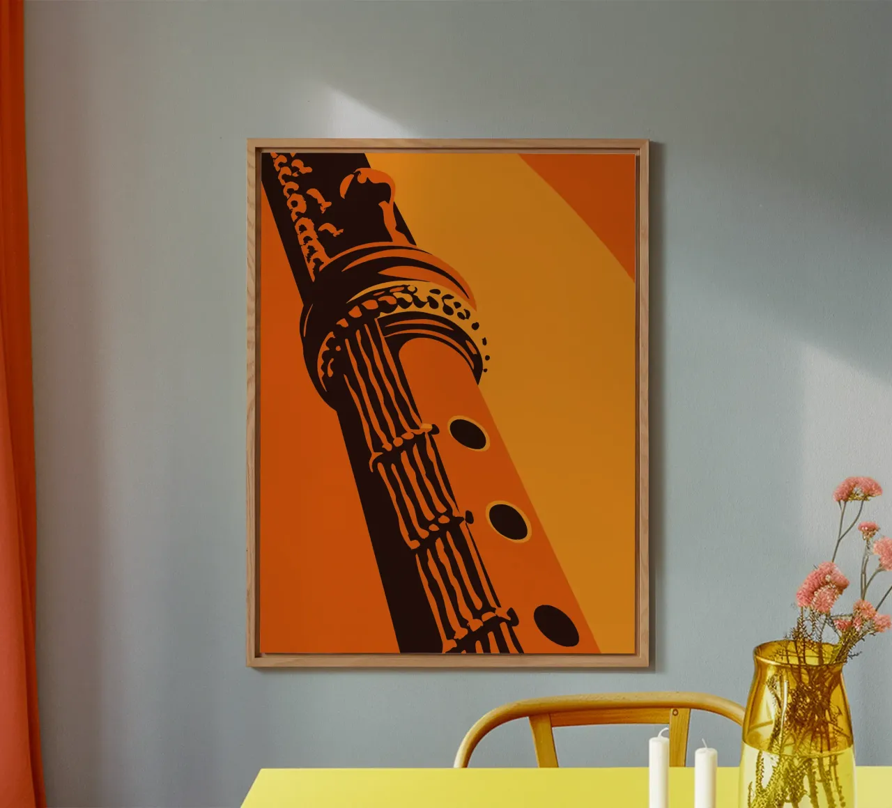 Flute forex plate by MUSIC EDITION