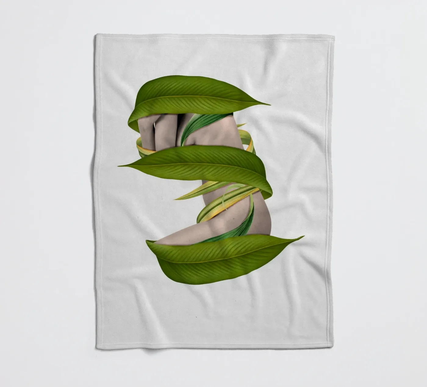 Entangled fleece blanket by Sammy Slabbinck