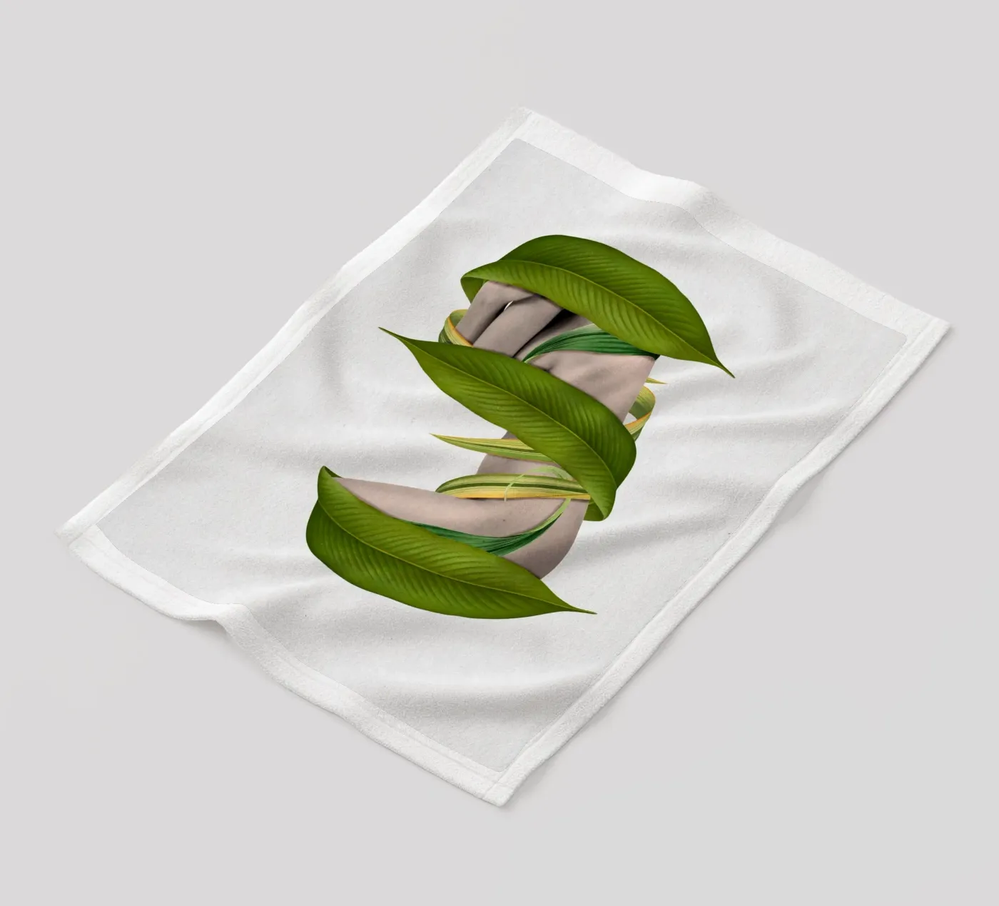 Entangled fleece blanket by Sammy Slabbinck