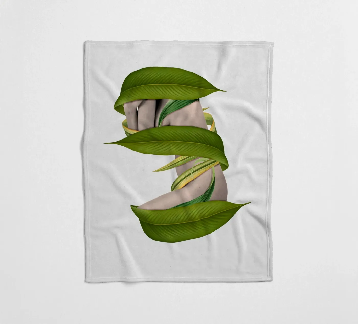 Entangled fleece blanket by Sammy Slabbinck