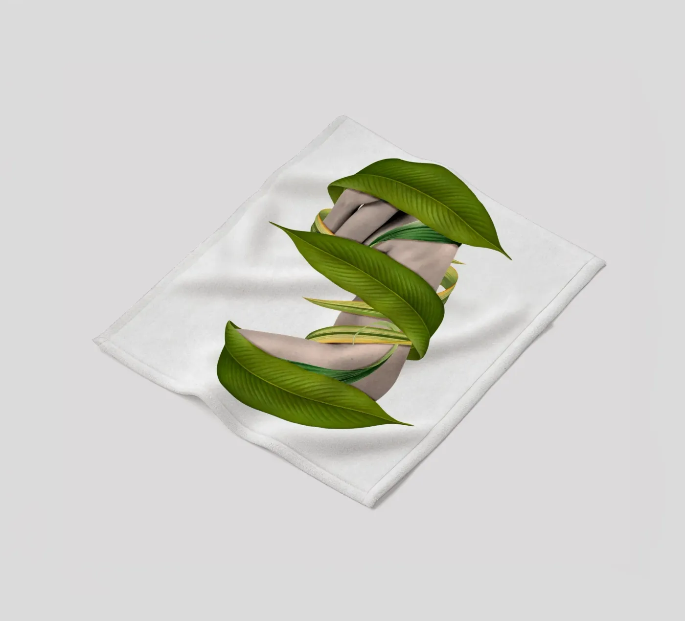 Entangled fleece blanket by Sammy Slabbinck