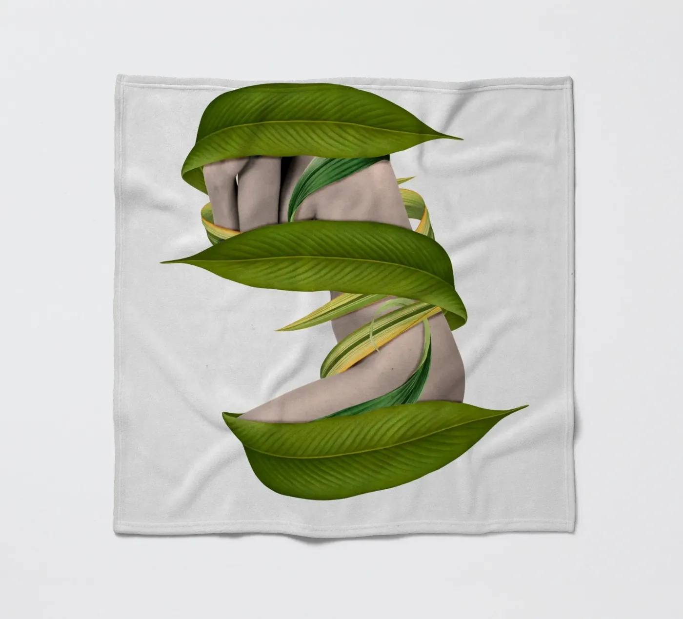 Entangled fleece blanket by Sammy Slabbinck