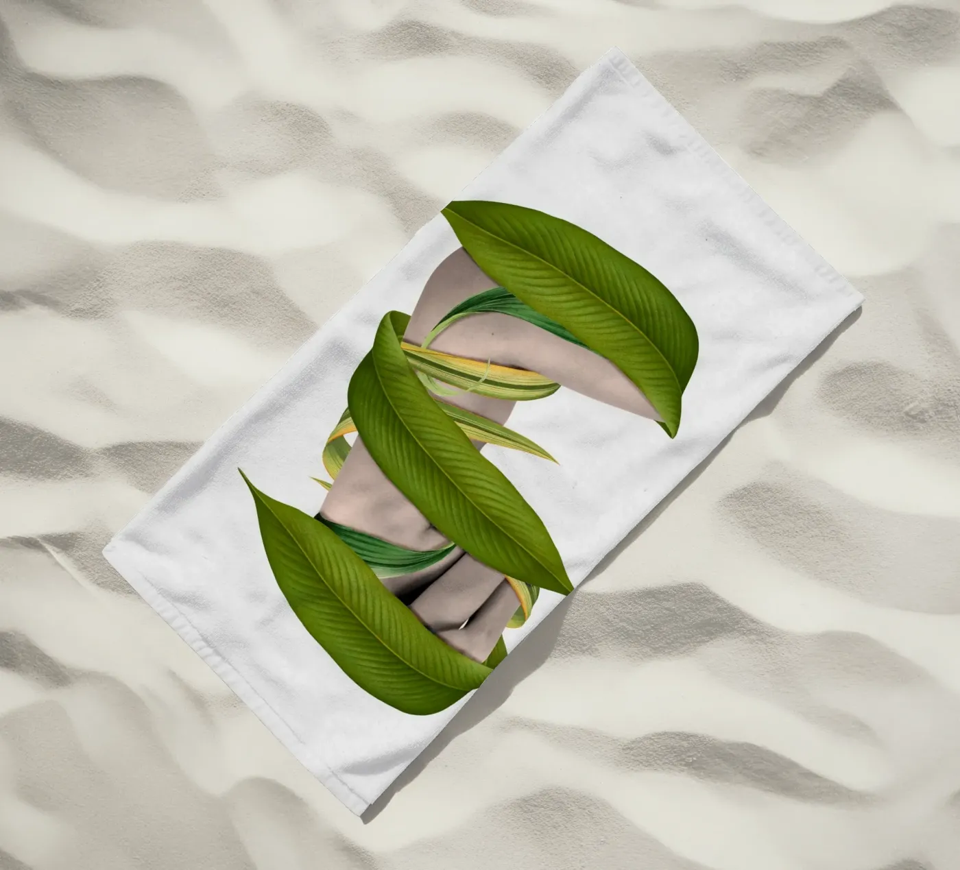 Entangled Strandtuch von Sammy Slabbinck