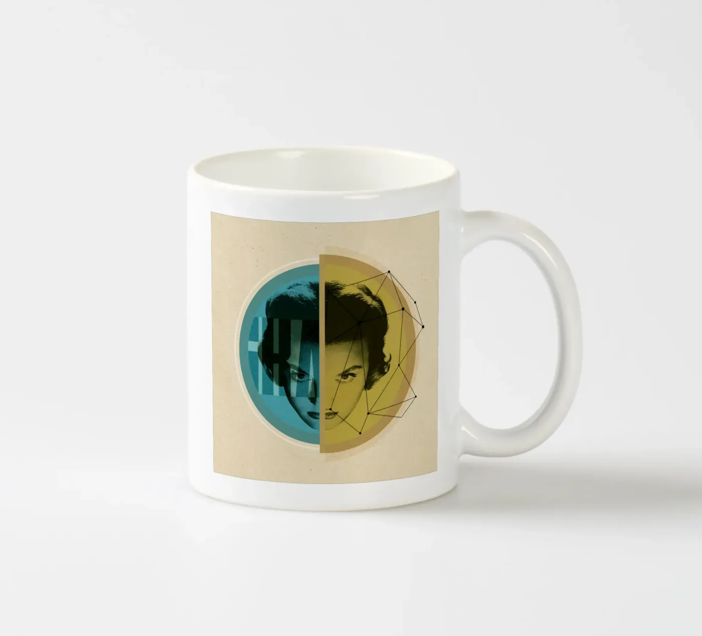 Do the math ceramic mug by Sammy Slabbinck