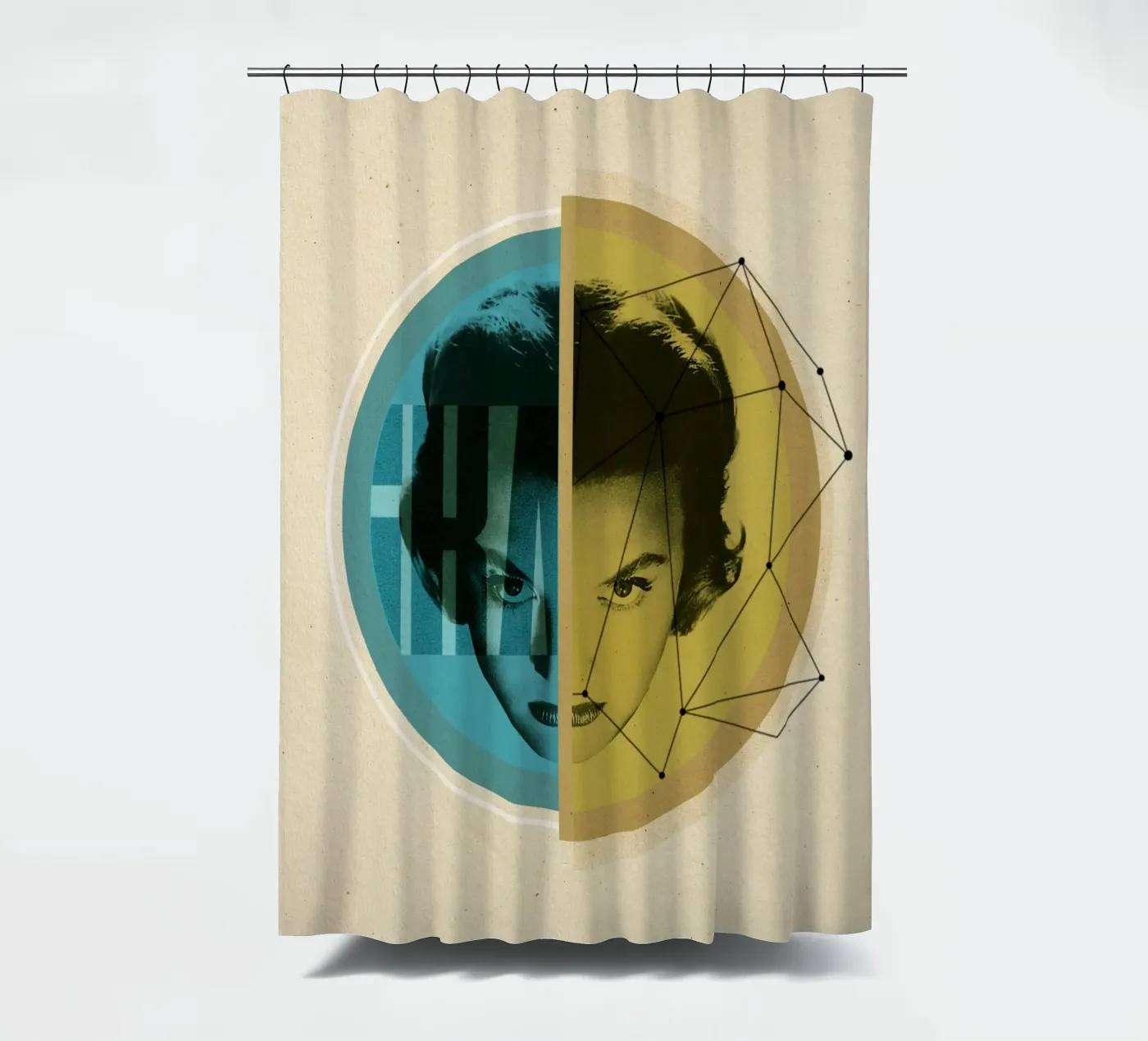 Do the math douchegordijn van Sammy Slabbinck