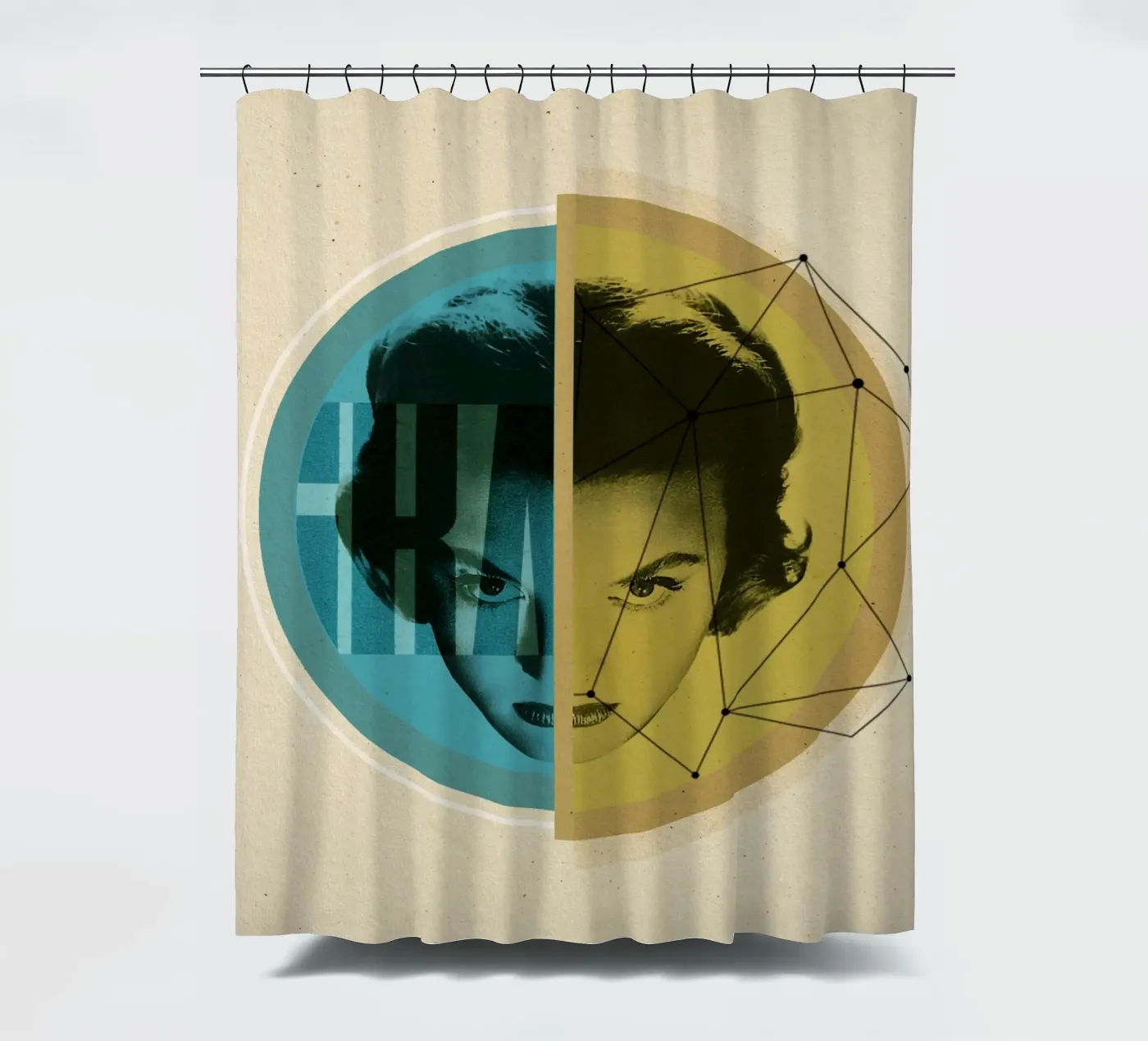 Do the math douchegordijn van Sammy Slabbinck