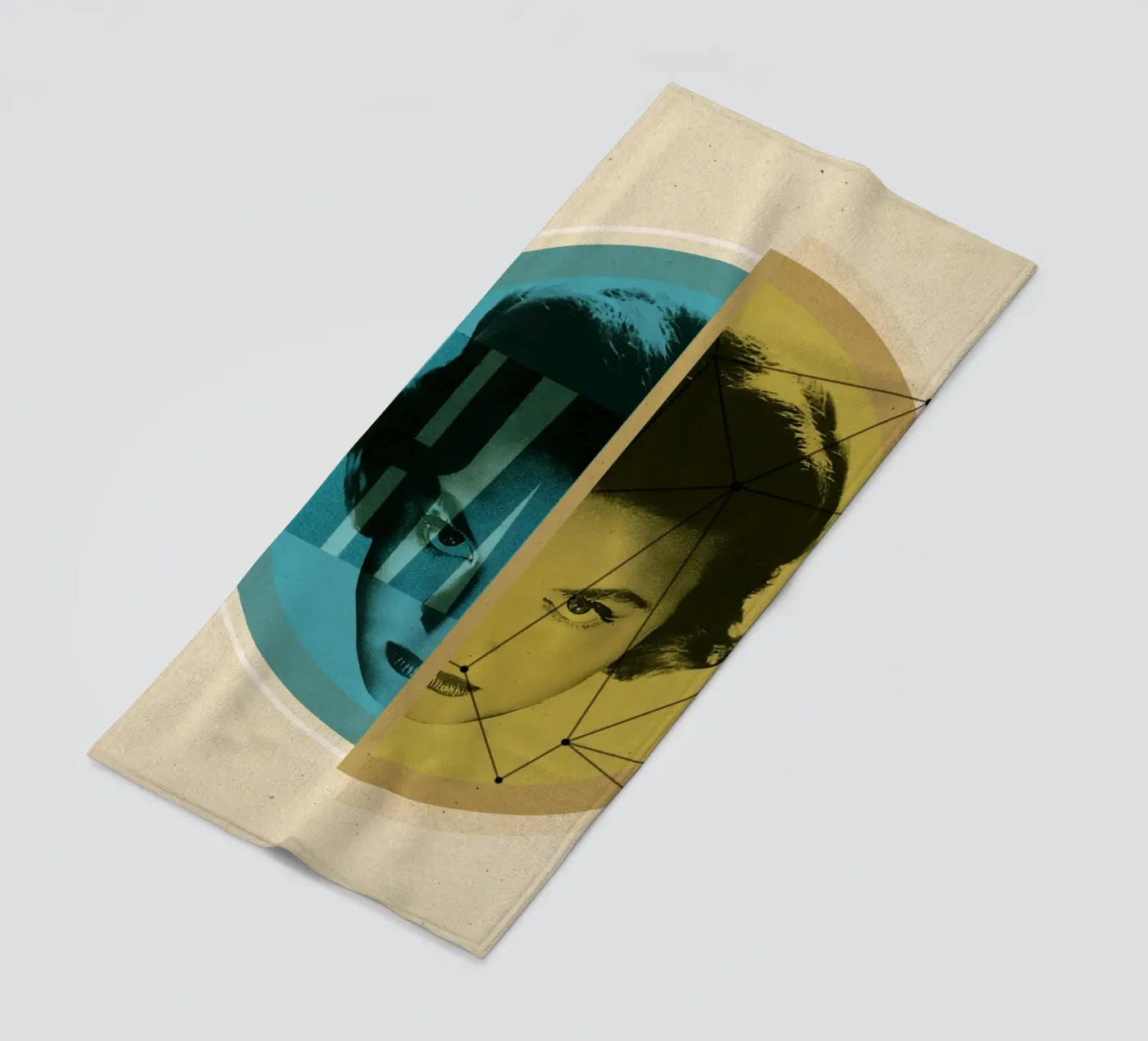 Do the math strandhanddoek van Sammy Slabbinck