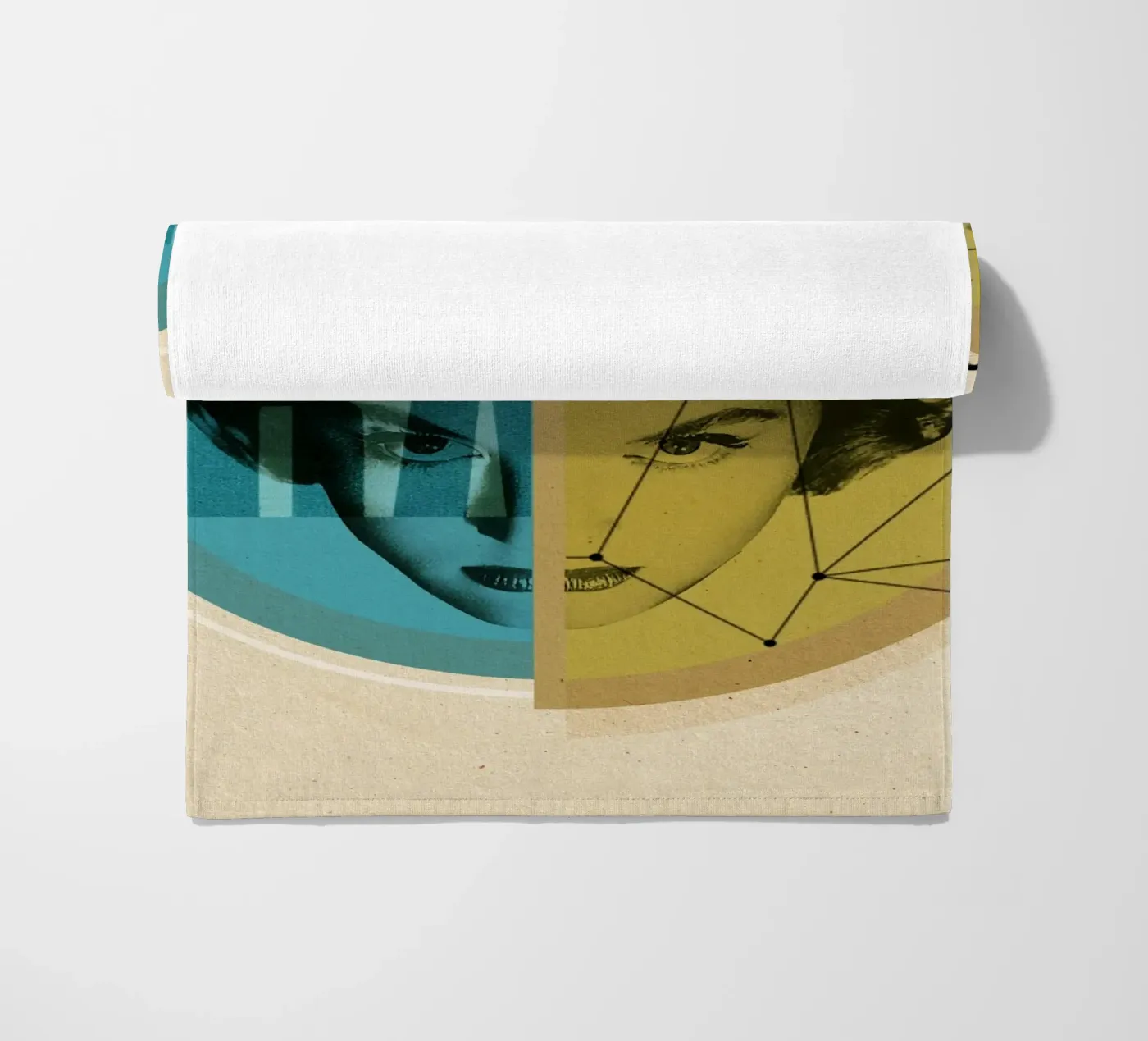 Do the math strandhanddoek van Sammy Slabbinck