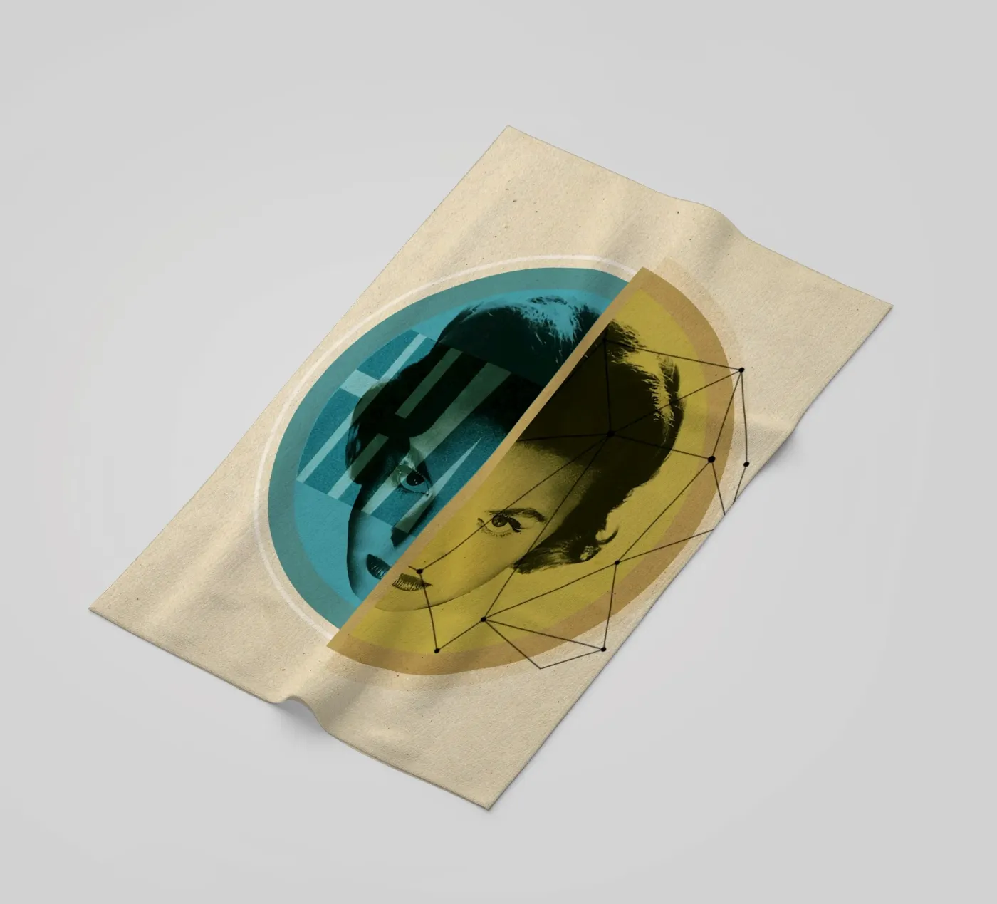 Do the math strandhanddoek van Sammy Slabbinck