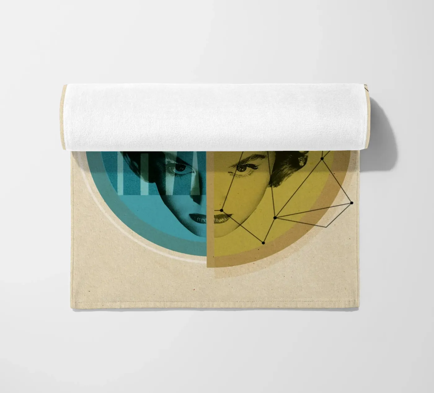 Do the math strandhanddoek van Sammy Slabbinck