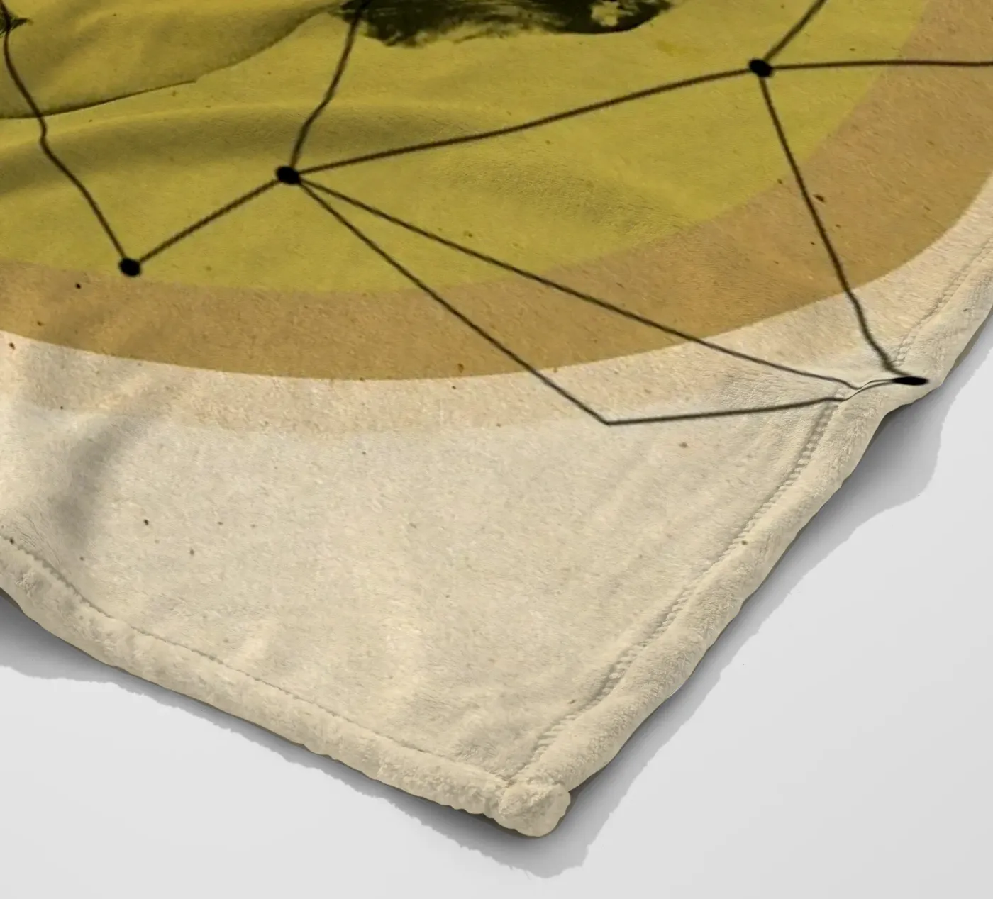 Do the math fleece blanket by Sammy Slabbinck