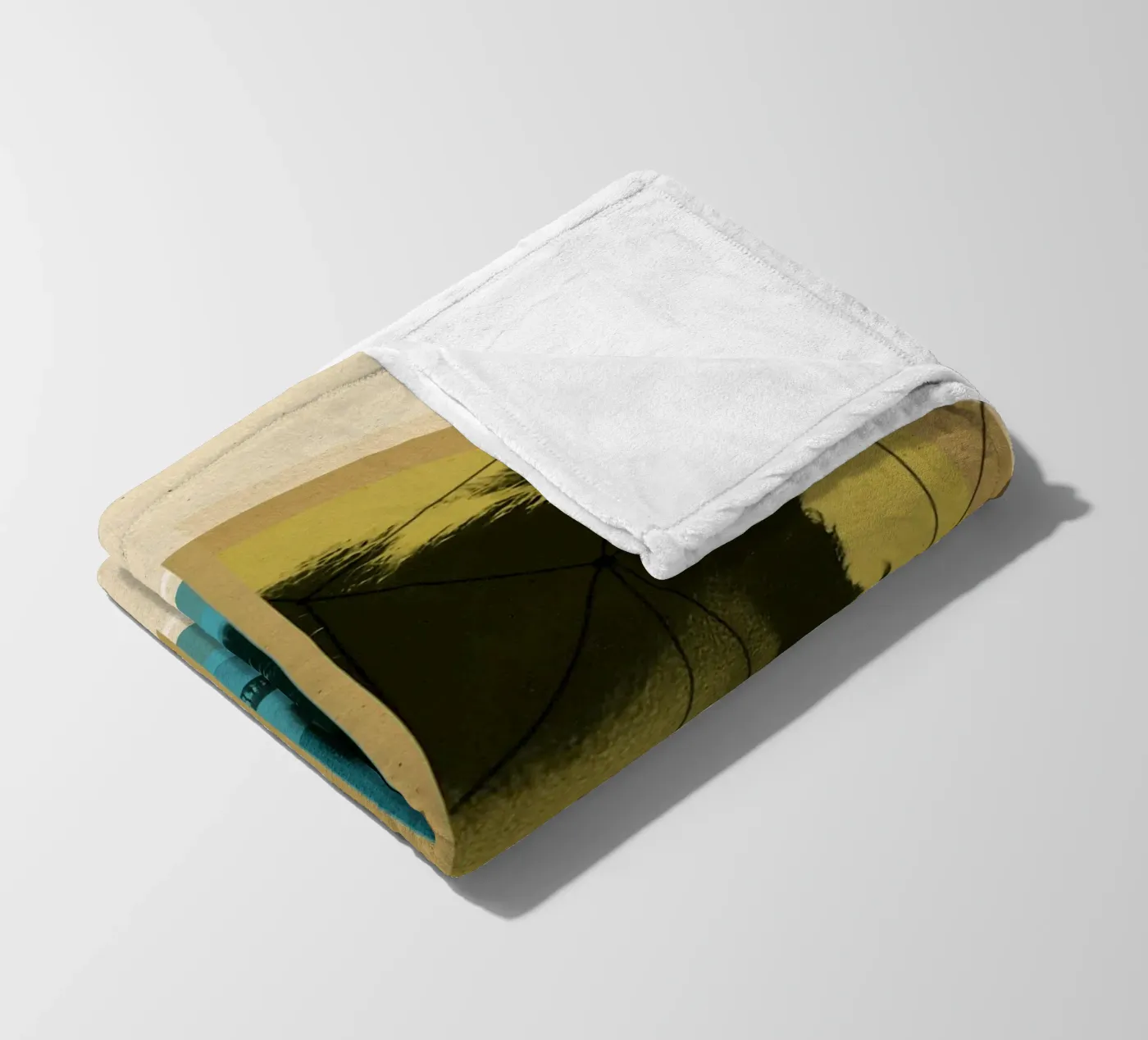 Do the math fleece blanket by Sammy Slabbinck