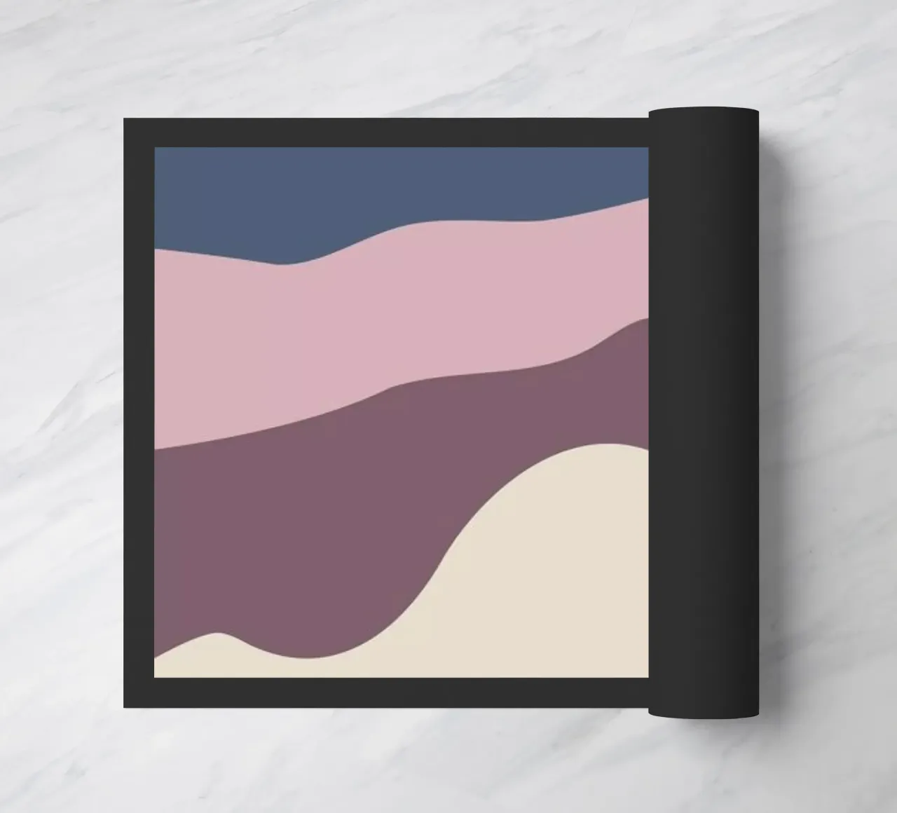 Blue Progression doormat by Pure