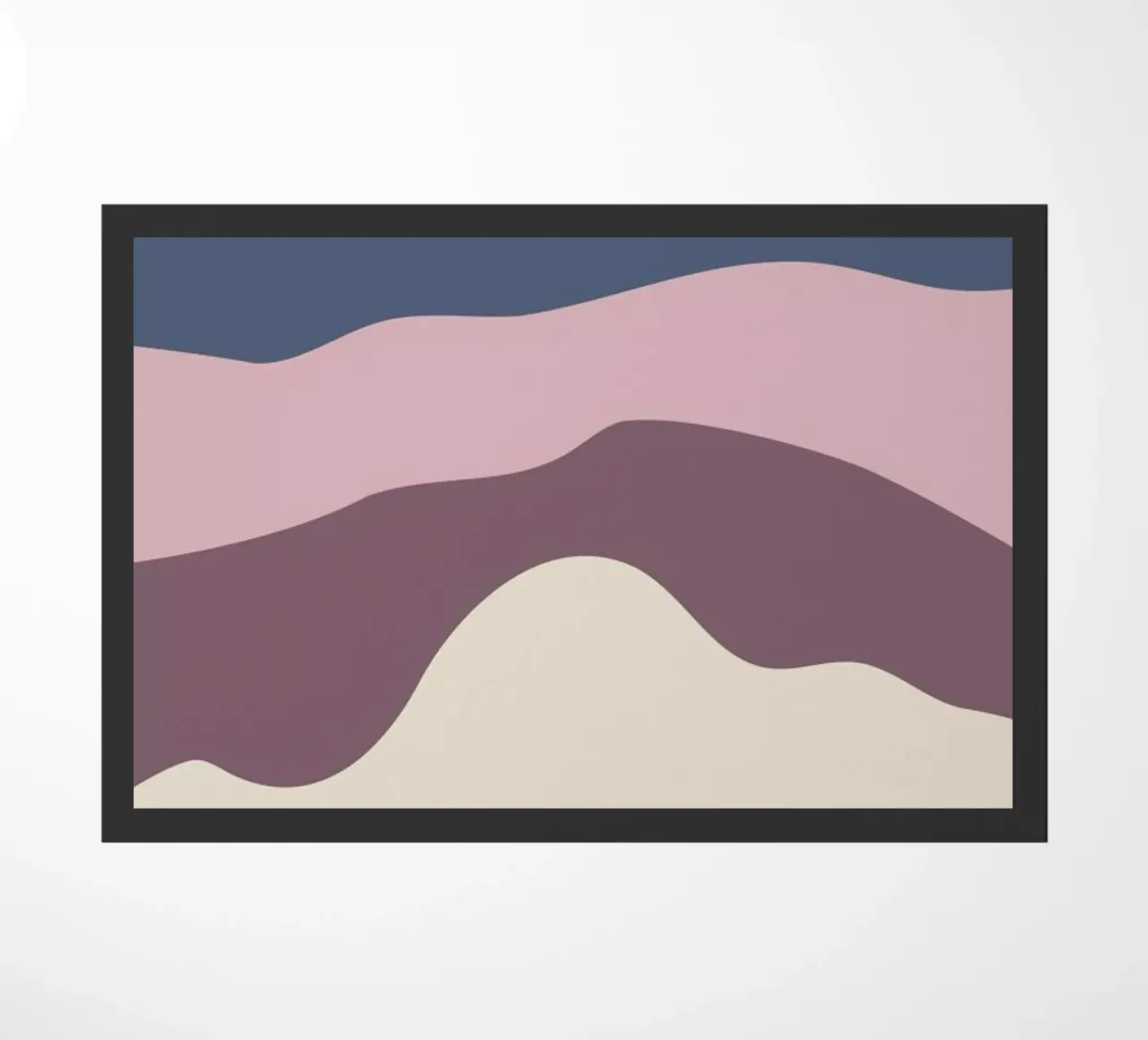 Blue Progression doormat by Pure