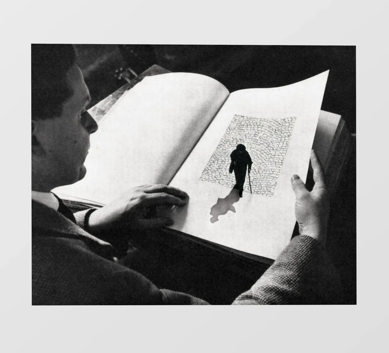Stepping out pvc cover by Sammy Slabbinck