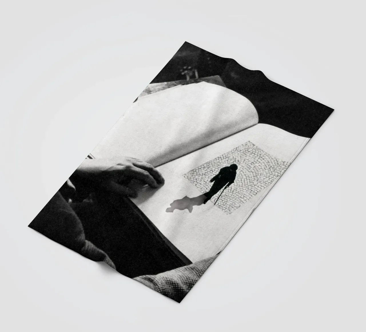 Stepping out coperta in pile da Sammy Slabbinck