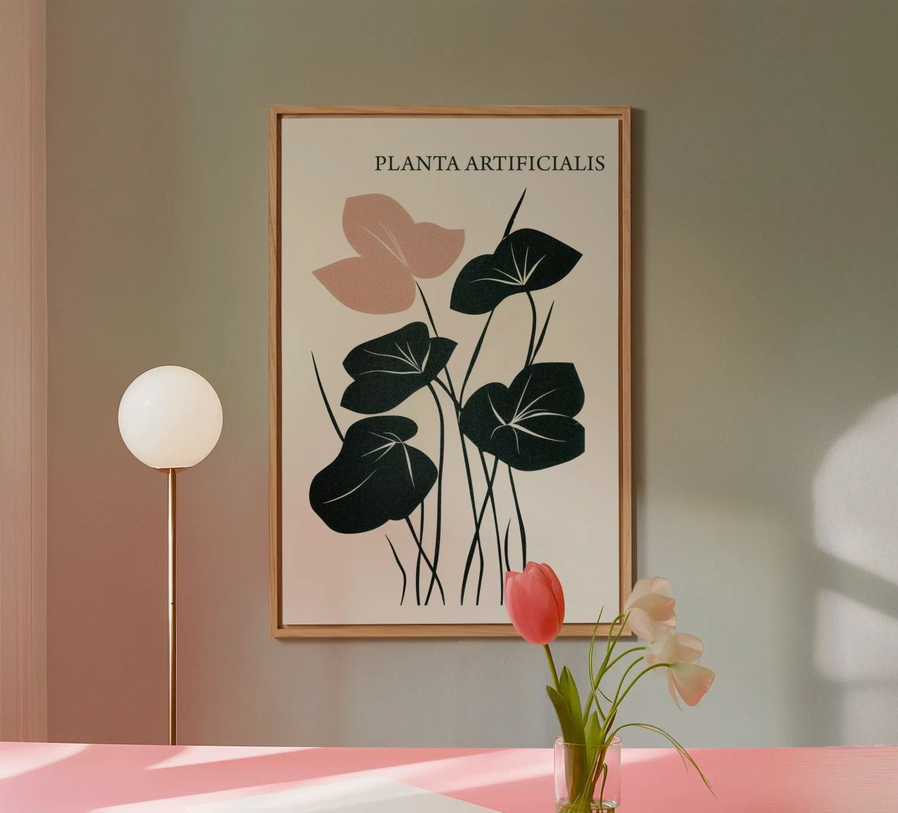 Planta Artificialis | Botanical Boho Art alluminio dibond da Autofocus