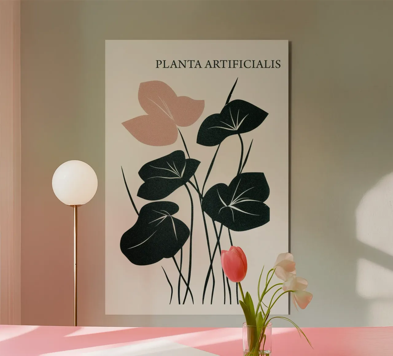 Planta Artificialis | Botanical Boho Art alluminio dibond da Autofocus