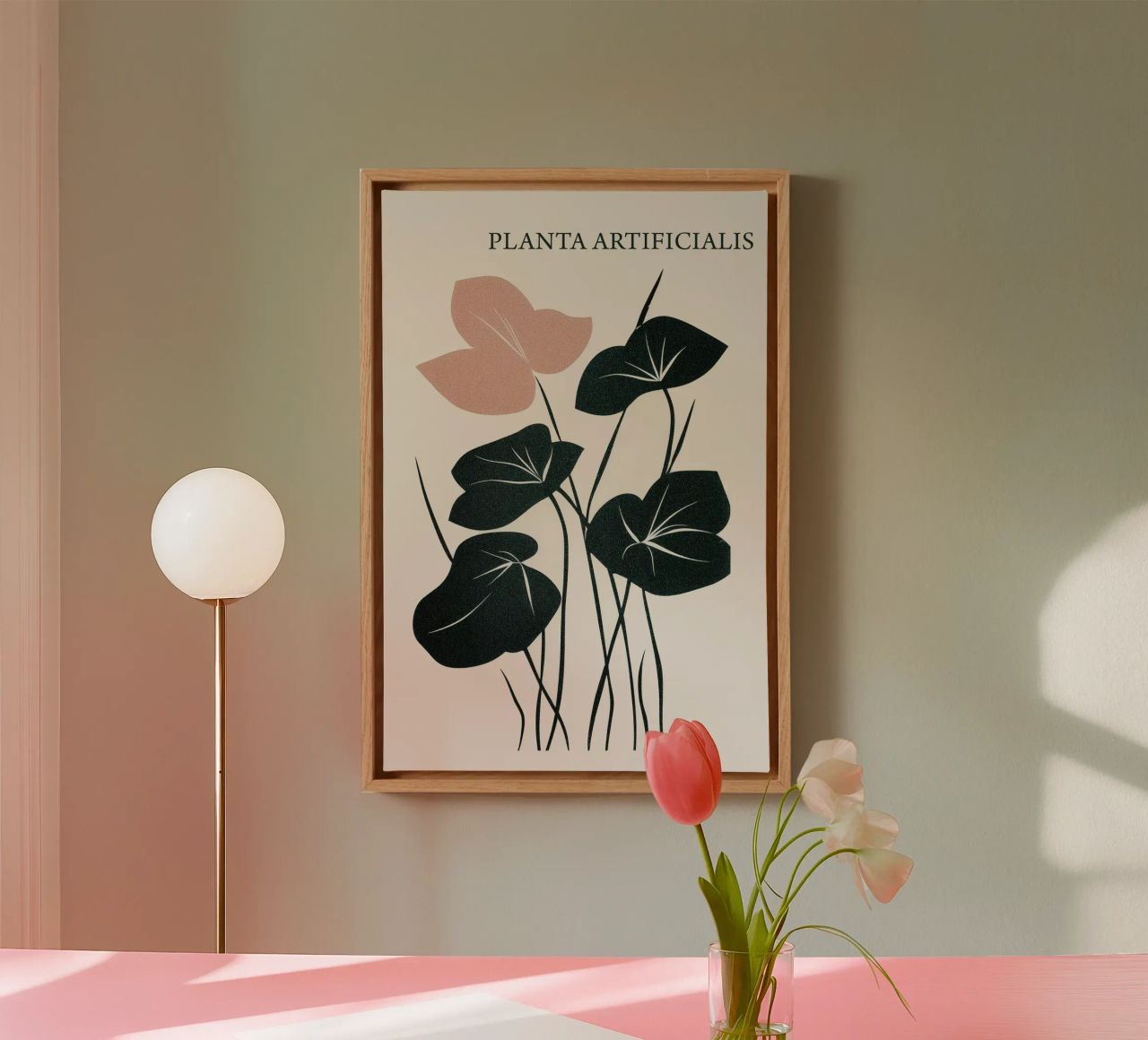 Planta Artificialis | Botanical Boho Art canvas by Autofocus