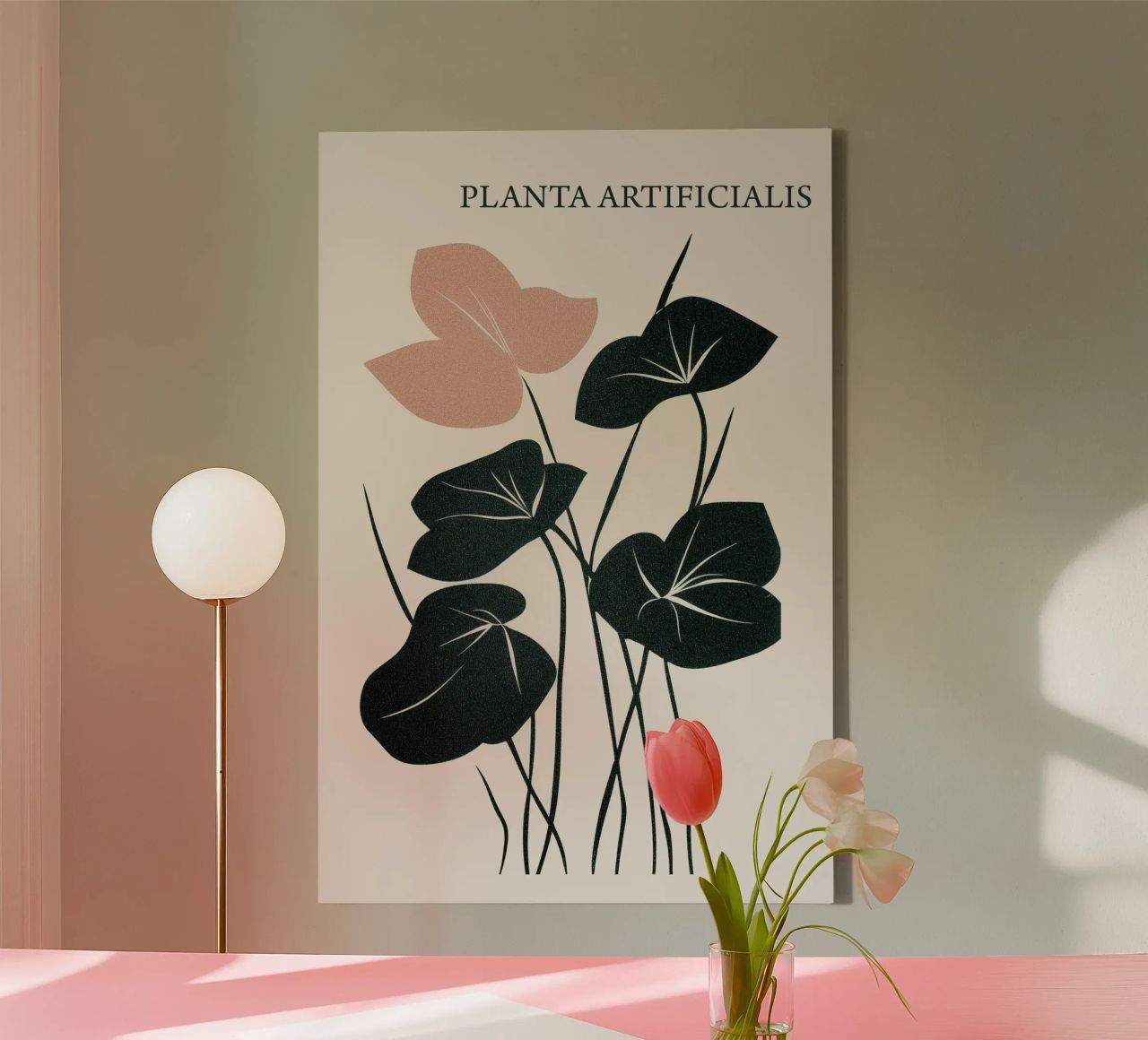 Planta Artificialis | Botanical Boho Art canvas by Autofocus