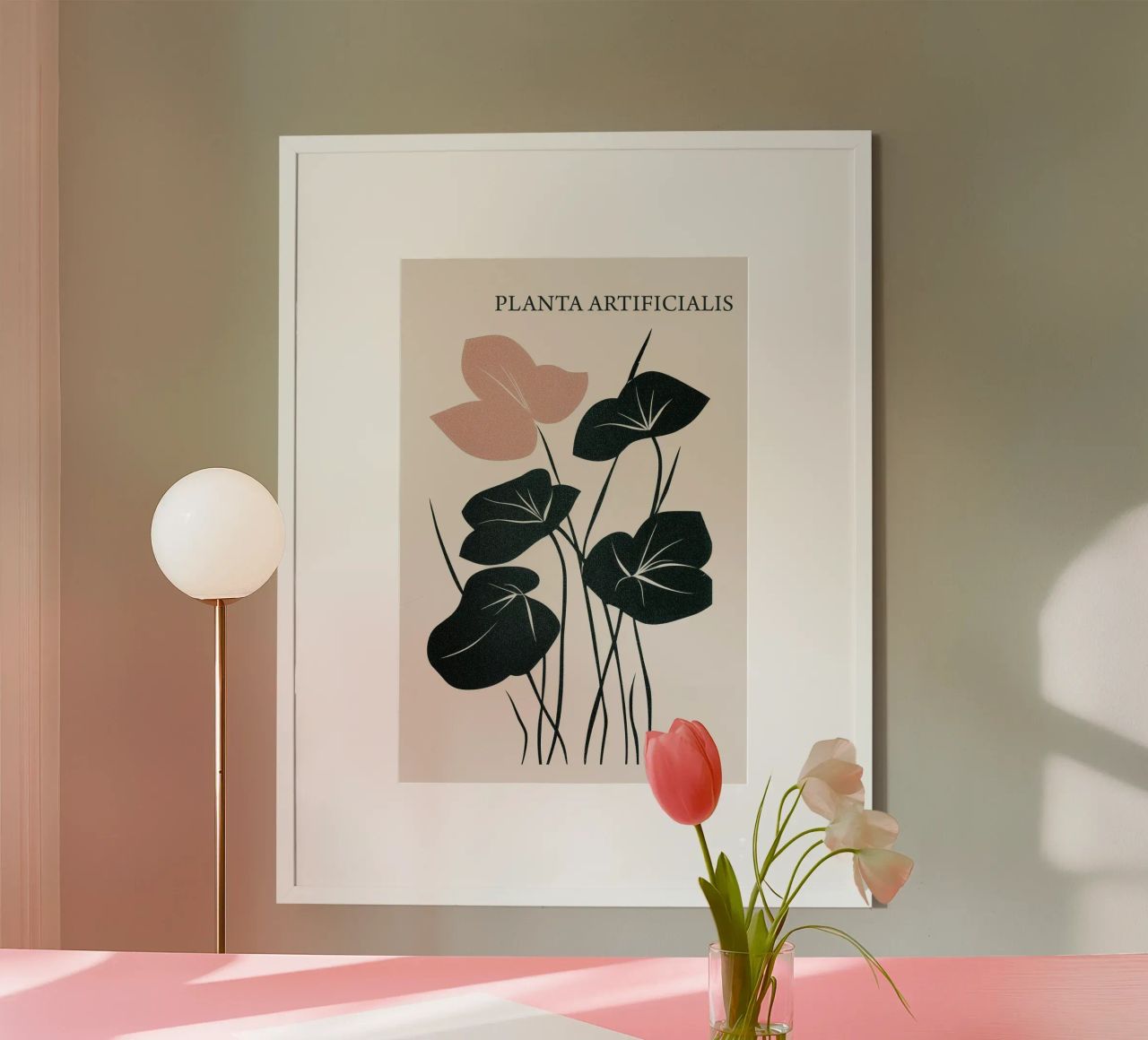 Planta Artificialis | Botanical Boho Art poster by Autofocus