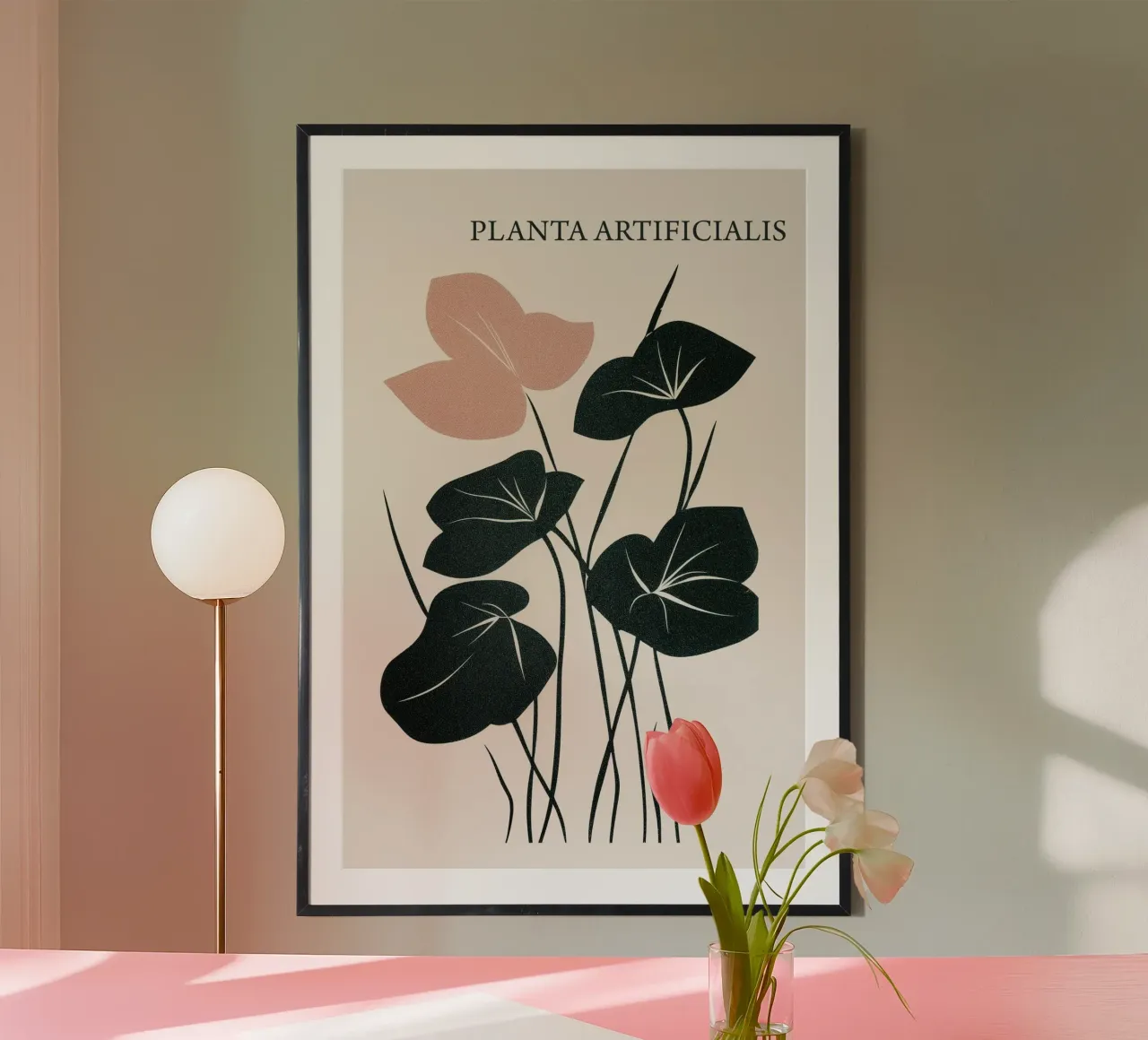 Planta Artificialis | Botanical Boho Art carta hahnemühle da Autofocus