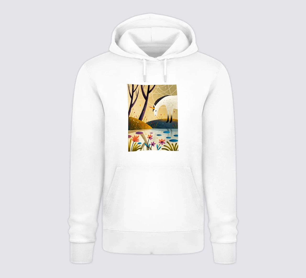 Unicorn felpa con cappuccio da BABY ART PRINTS