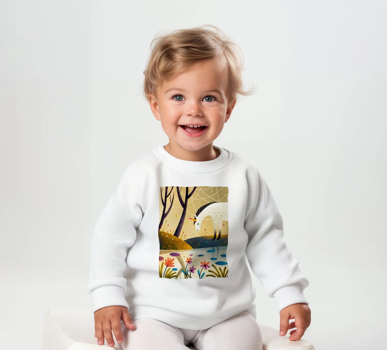 Unicorn felpa neonato da BABY ART PRINTS