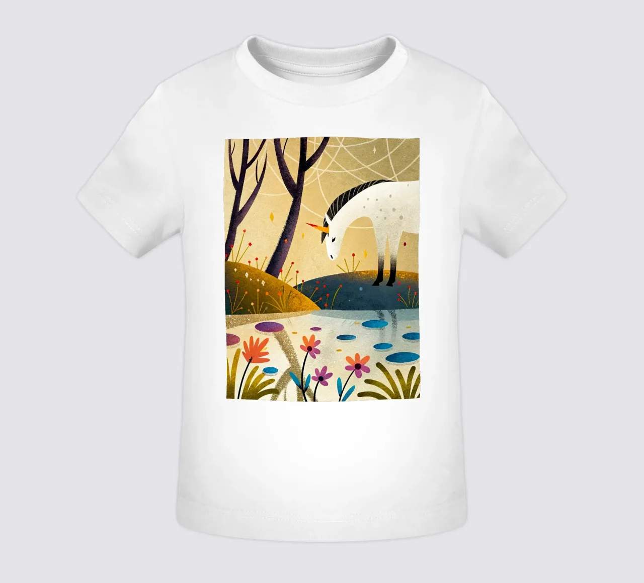 Unicorn maglietta neonato da BABY ART PRINTS