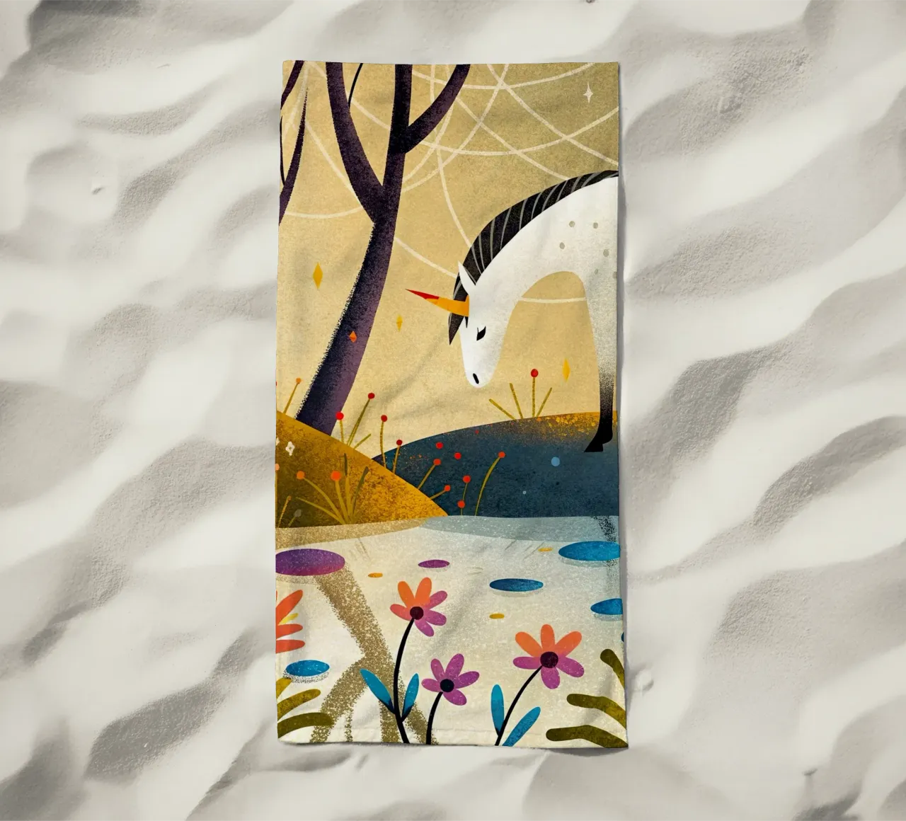 Unicorn telo mare da 🐹 BABY ART PRINTS