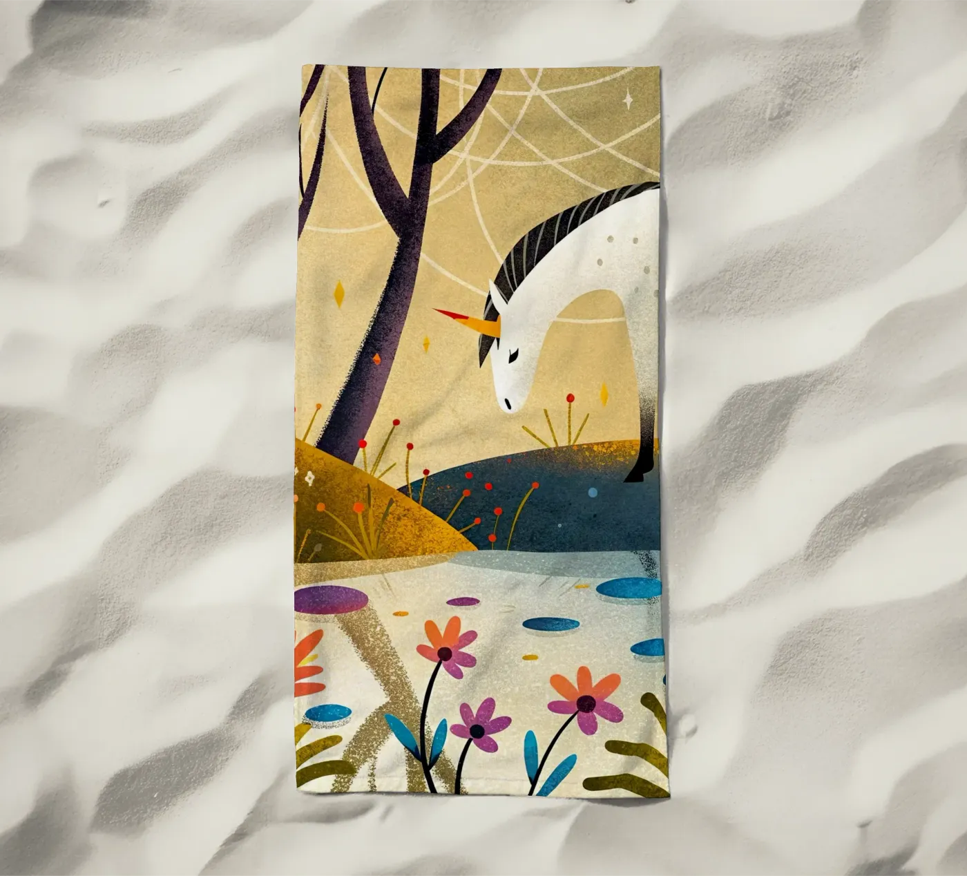 Unicorn telo mare da 🐹 BABY ART PRINTS
