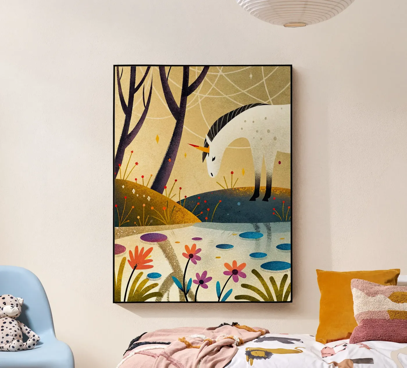 Unicorn plexiglass da 🐹 BABY ART PRINTS