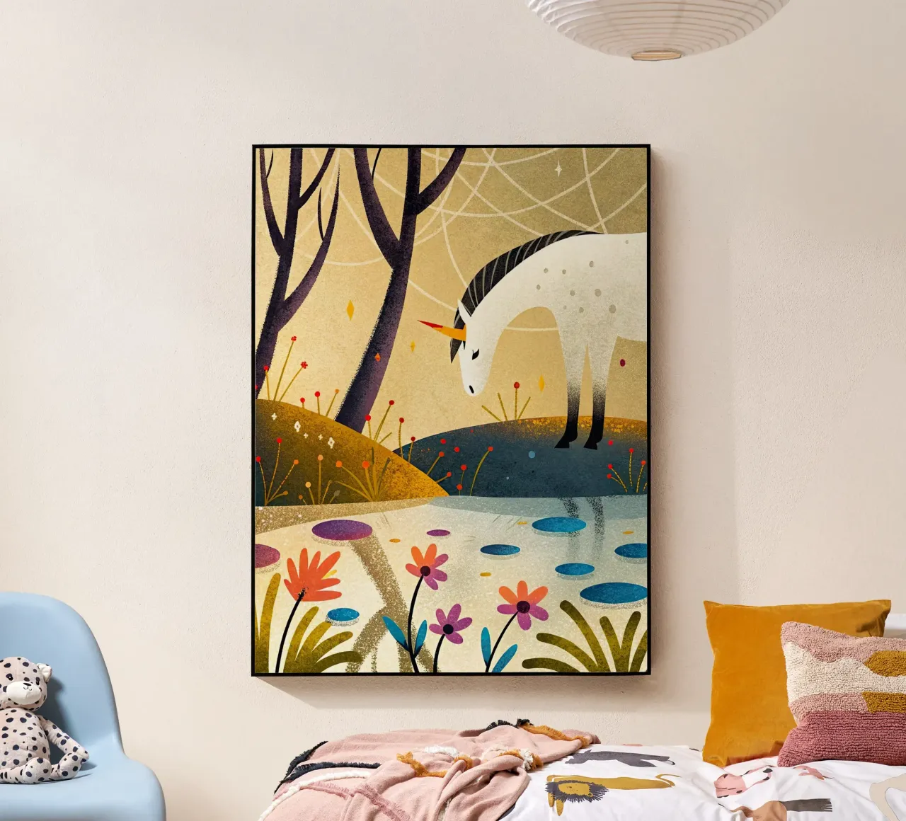 Unicorn plexiglass da 🐹 BABY ART PRINTS