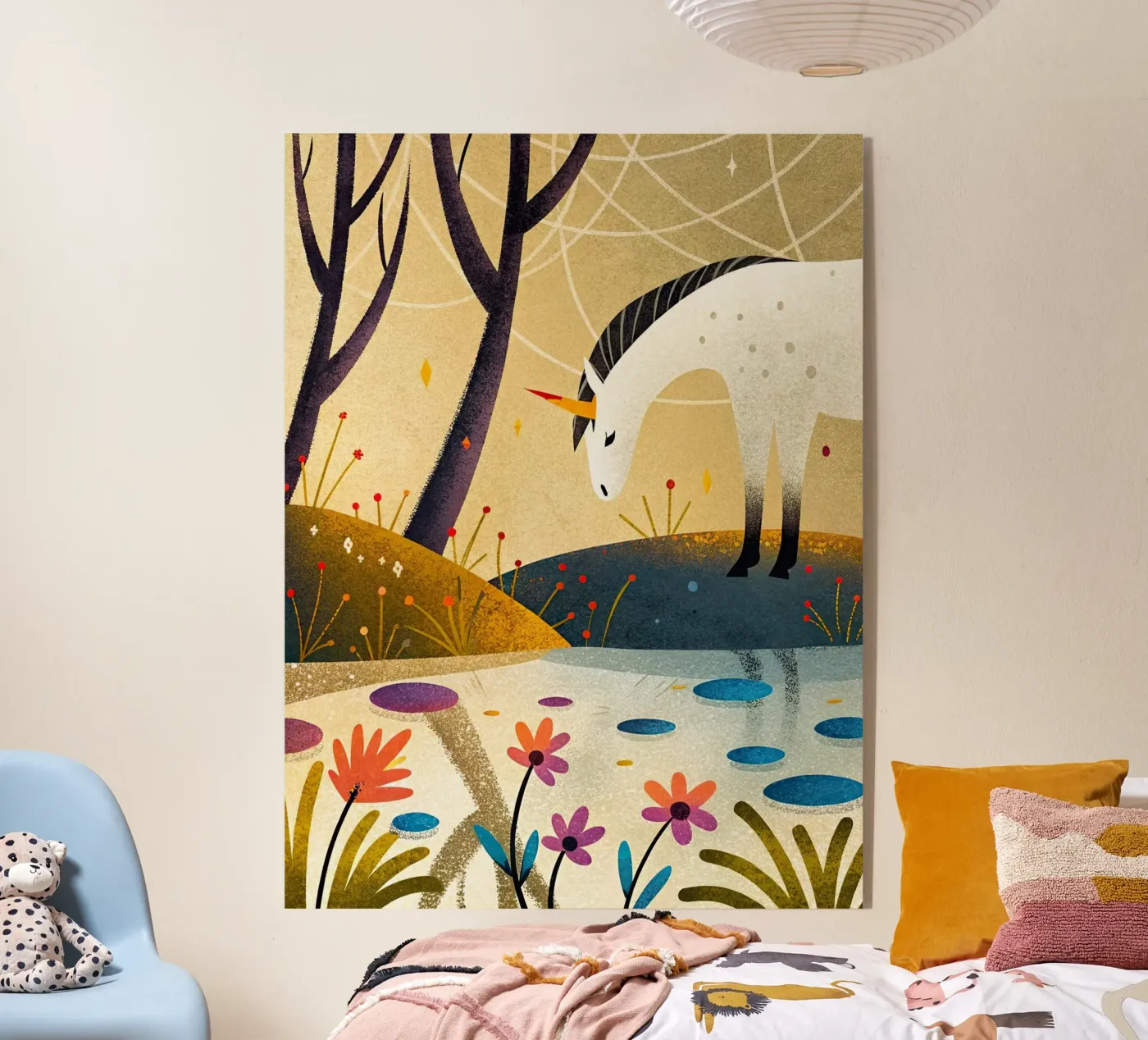 Unicorn plexiglass da 🐹 BABY ART PRINTS