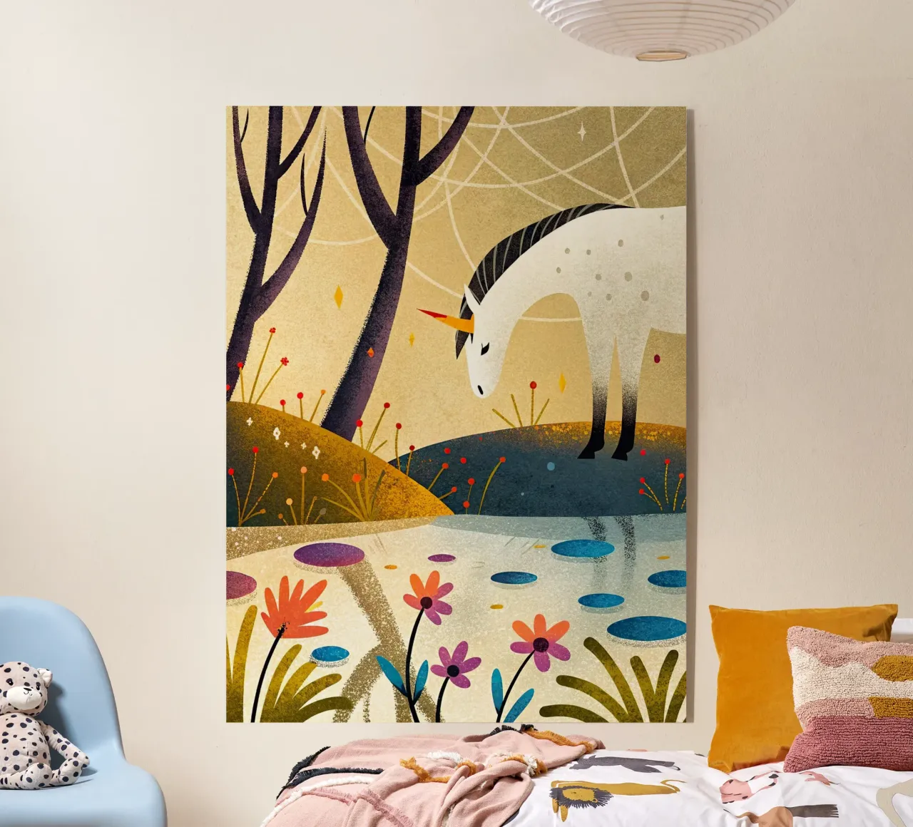 Unicorn plexiglass da 🐹 BABY ART PRINTS