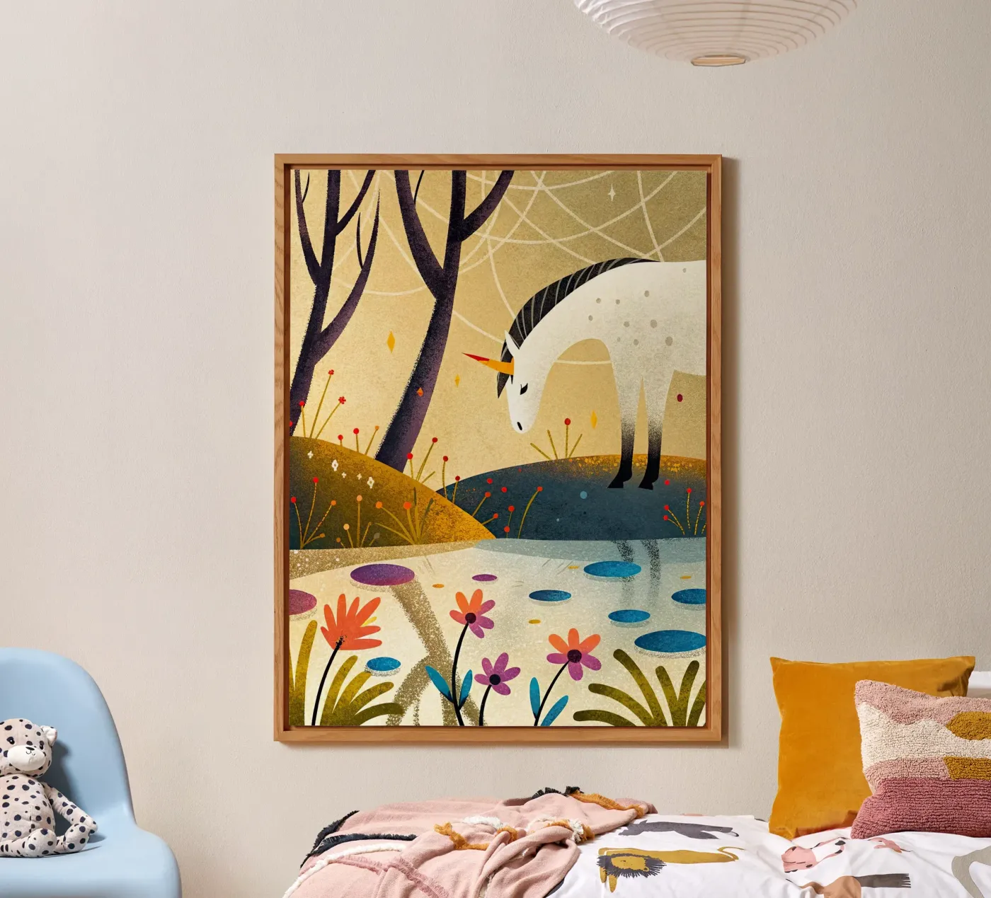 Unicorn pannello forex da 🐹 BABY ART PRINTS