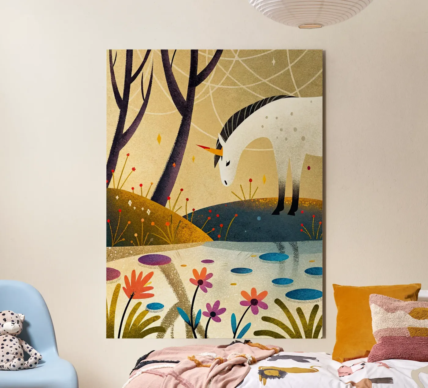 Unicorn pannello forex da 🐹 BABY ART PRINTS